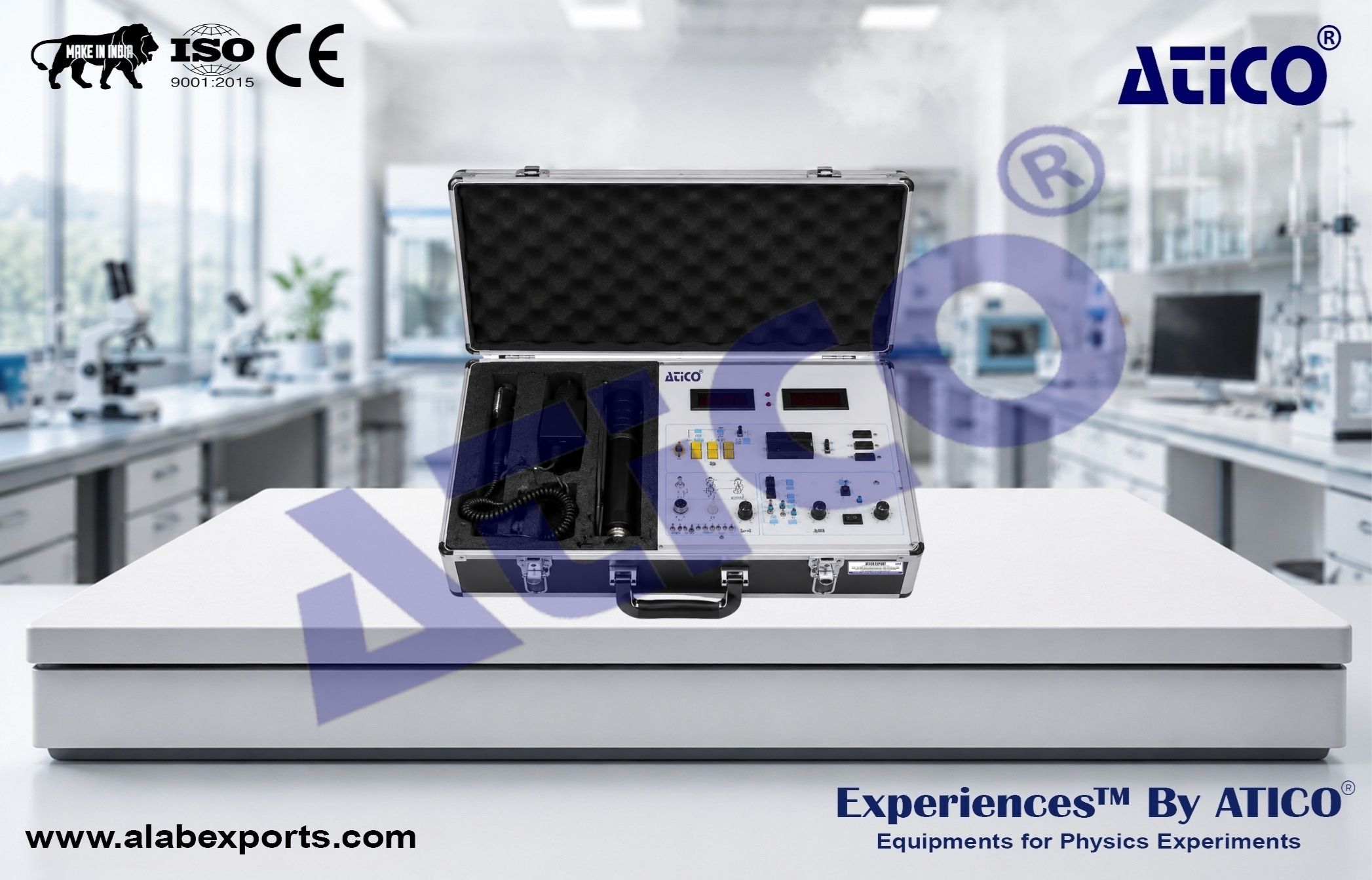Photomultiplier Tube Characteristics Physics Lab Experiments Setup by ATICO EXPORT