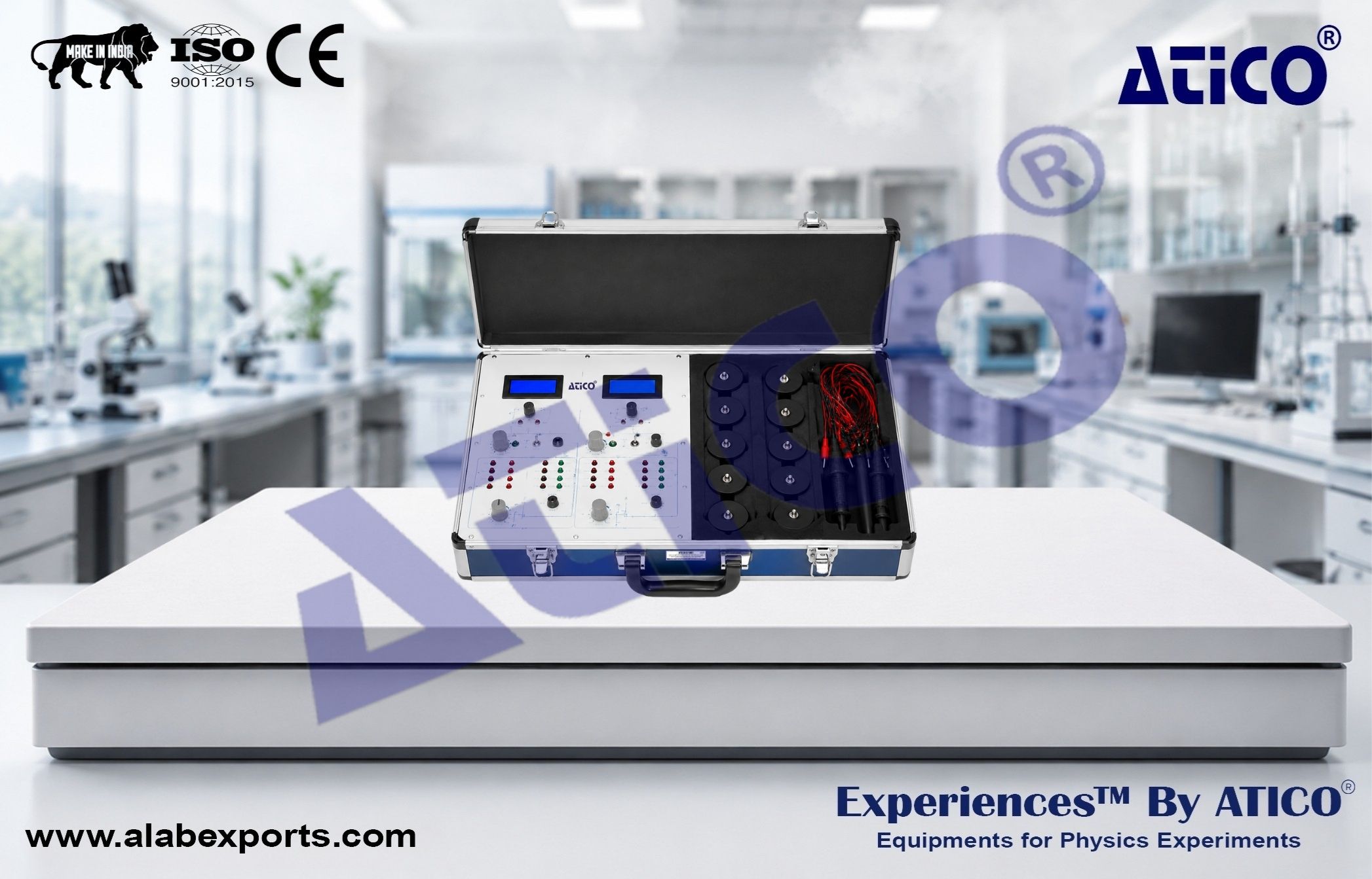 Color Sensitive Diode Characteristic Physics Lab Experiments Setup by ATICO EXPORT
