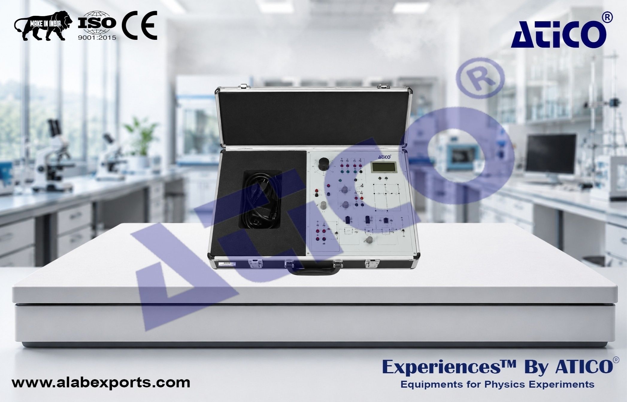 Photoelectric Coupling Switch Physics Lab Experiments Setup by ATICO EXPORT