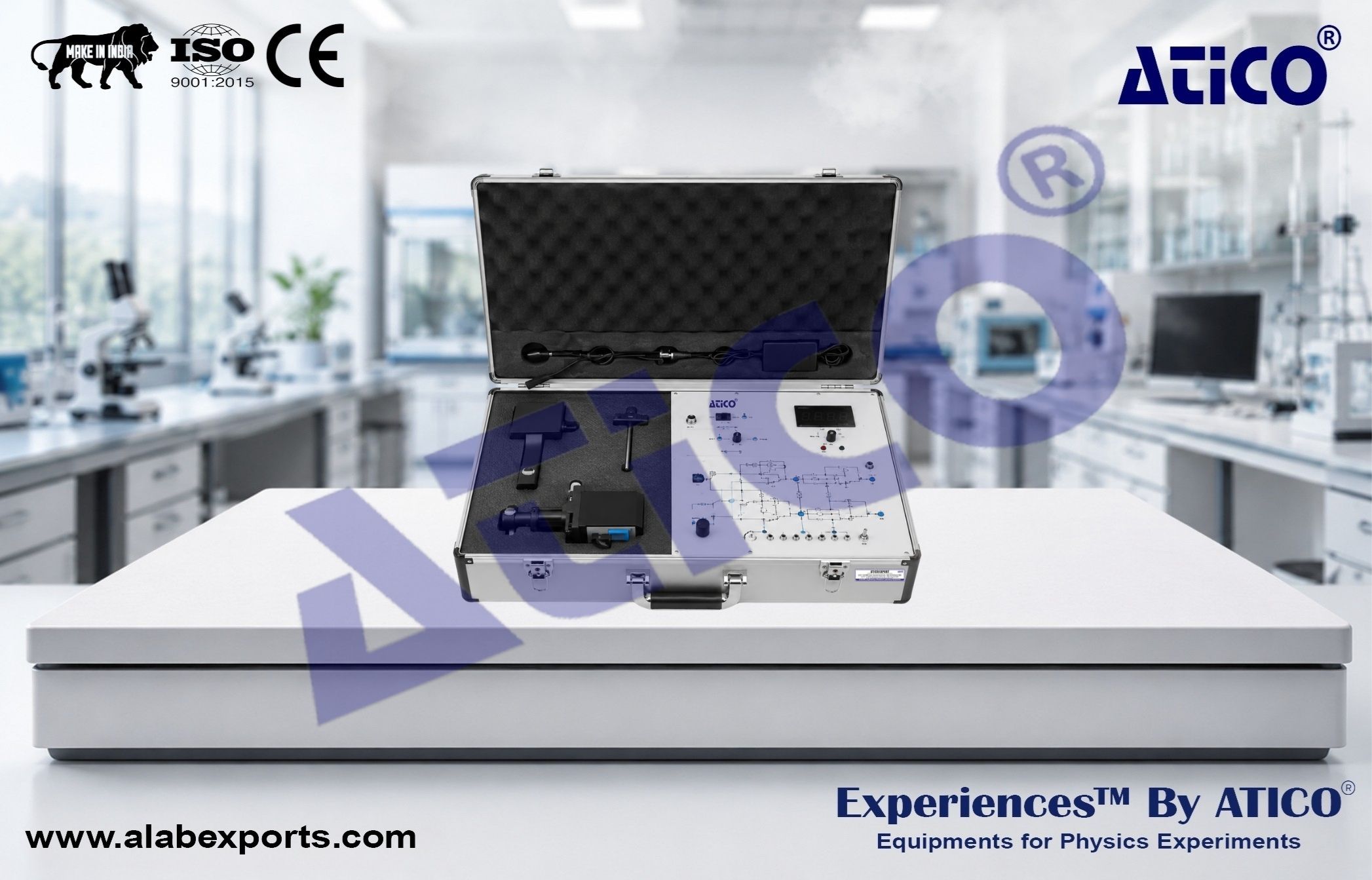 PSD Position Sensing Physics Lab Experiments Setup by ATICO EXPORT