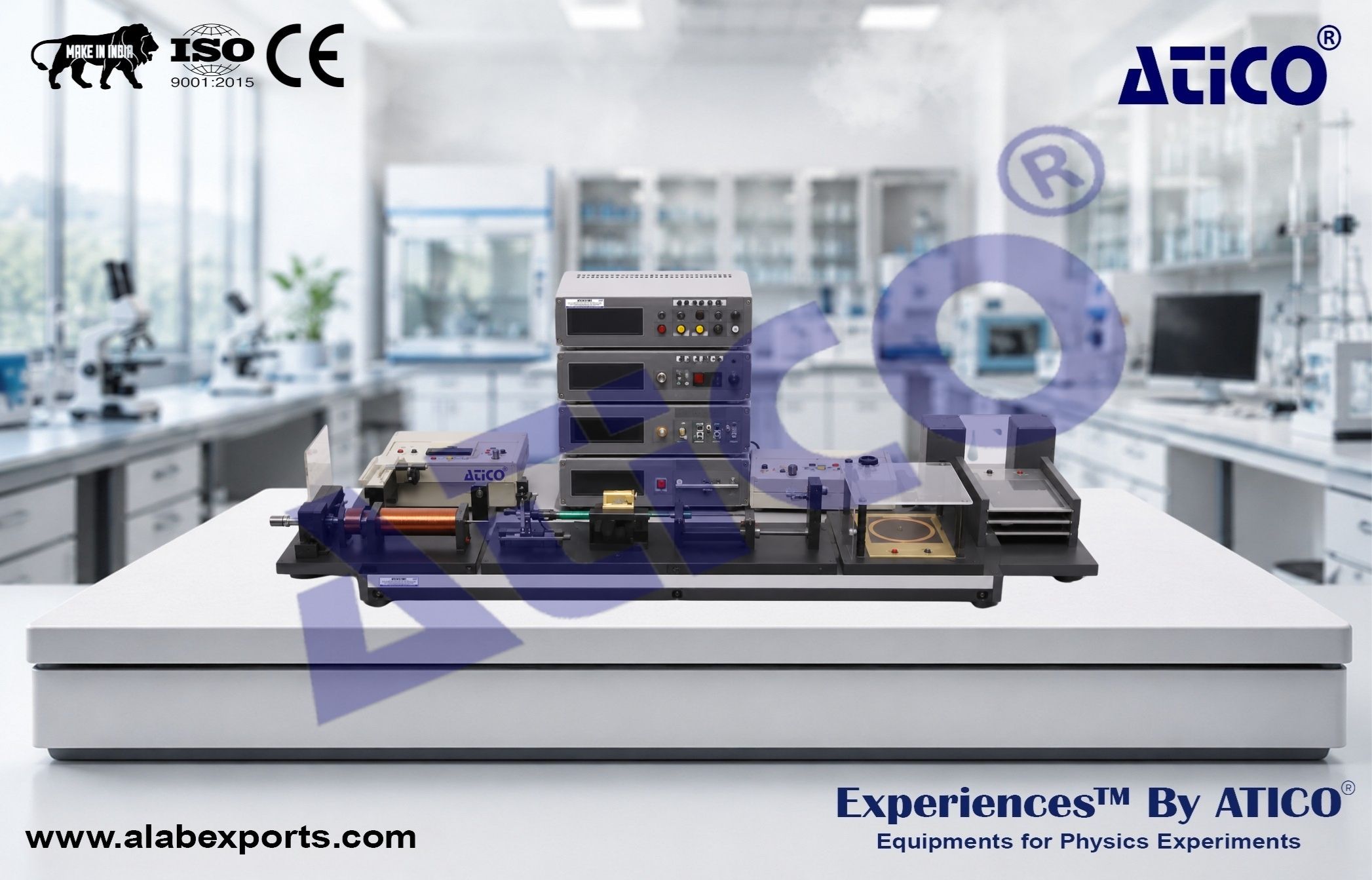 Physics comprehensive Lab Experiment Setup by ATICO EXPORT