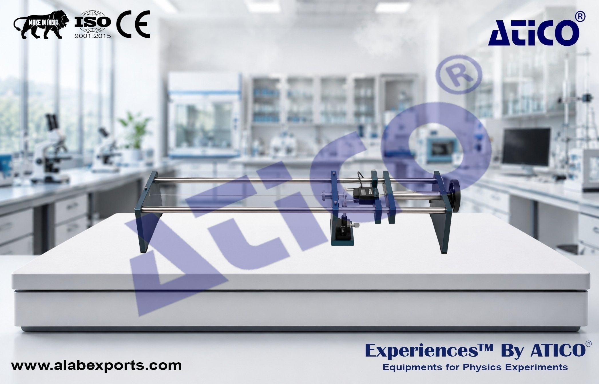 Electromagnetic sensor characteristic Physics Lab Experiment Setup