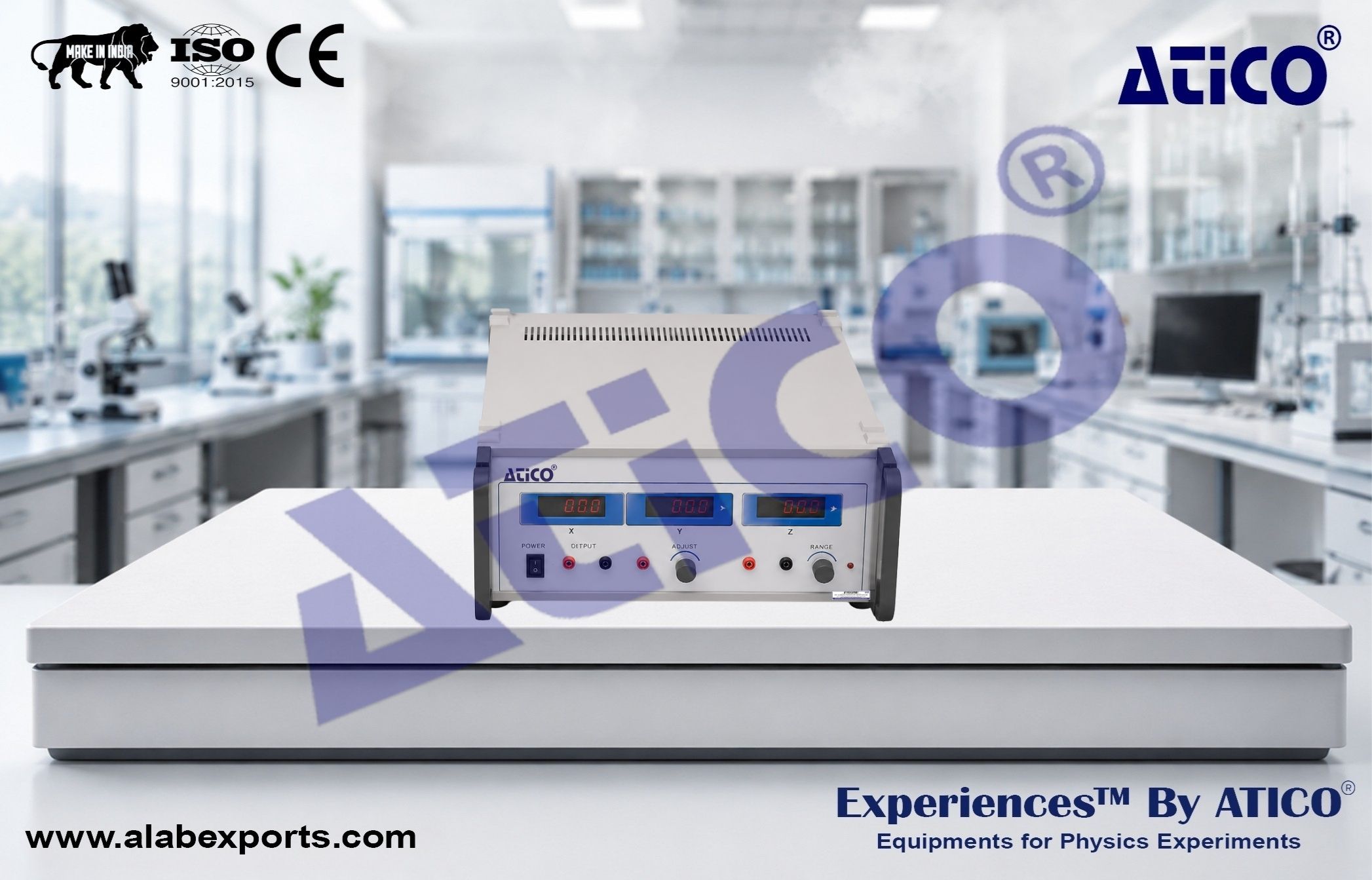 Linear nonlinear resistance volt ampere characteristic Lab Experiment Setup