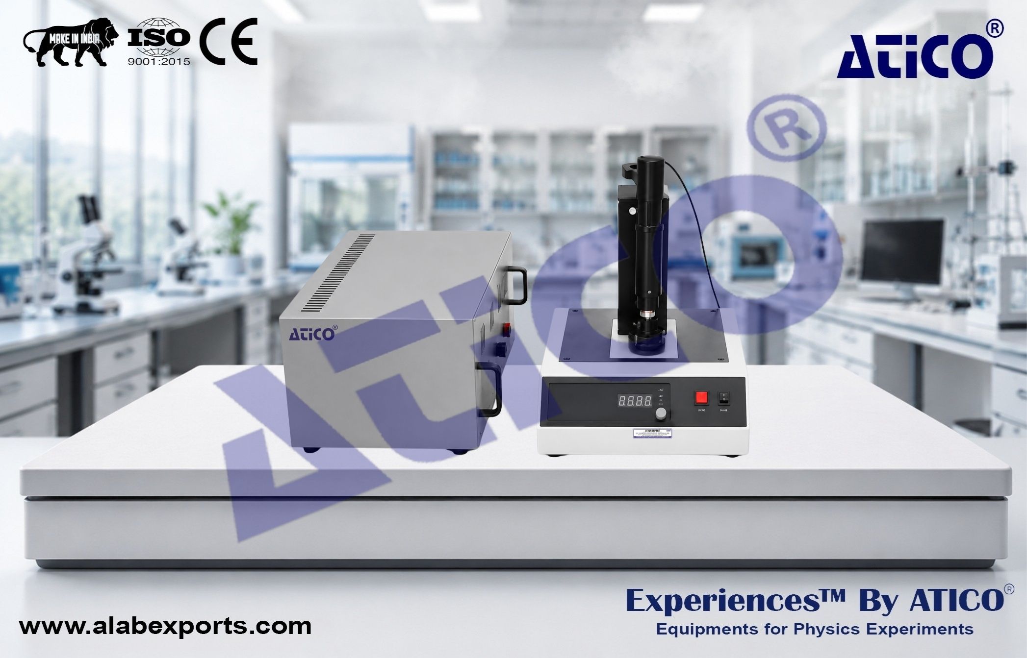 Digital CCD Newton ring Physics Lab Experiment Setup