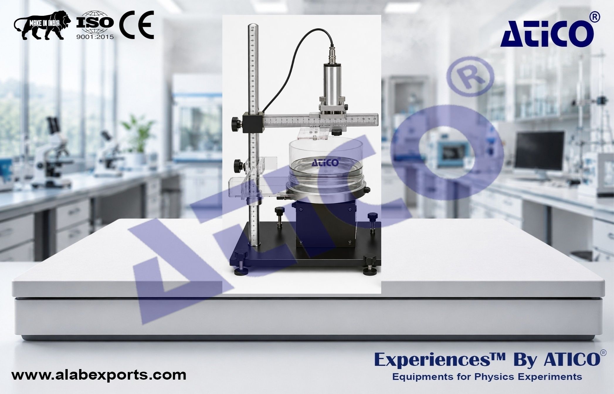 Comprehensive Experiments on Rotating Liquid for Mechanics Physics Lab