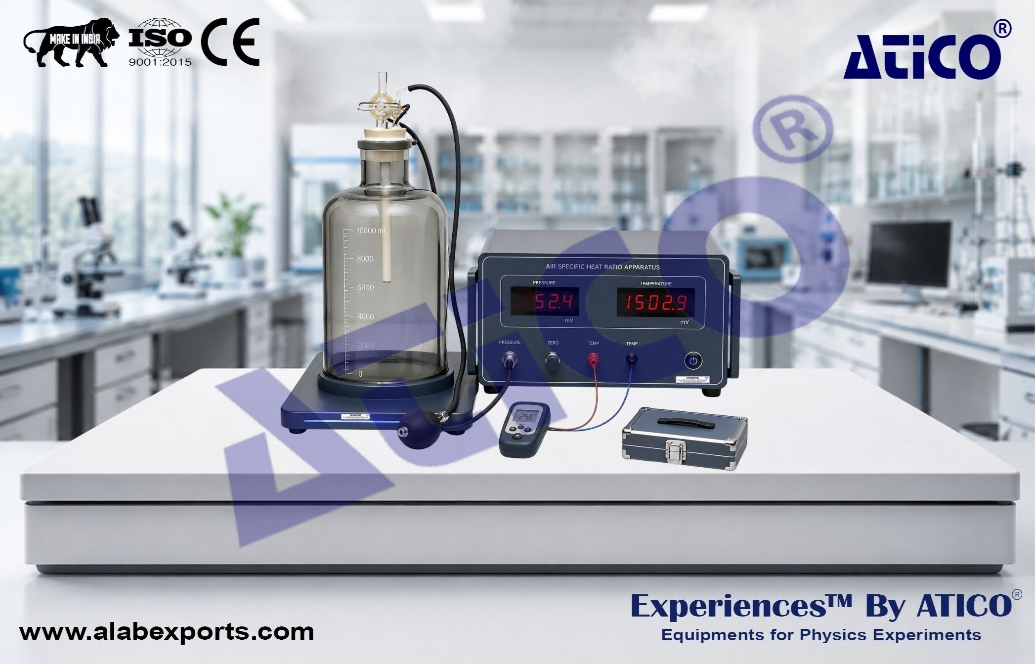 Specific Heat Ratio for Heat Physics Lab