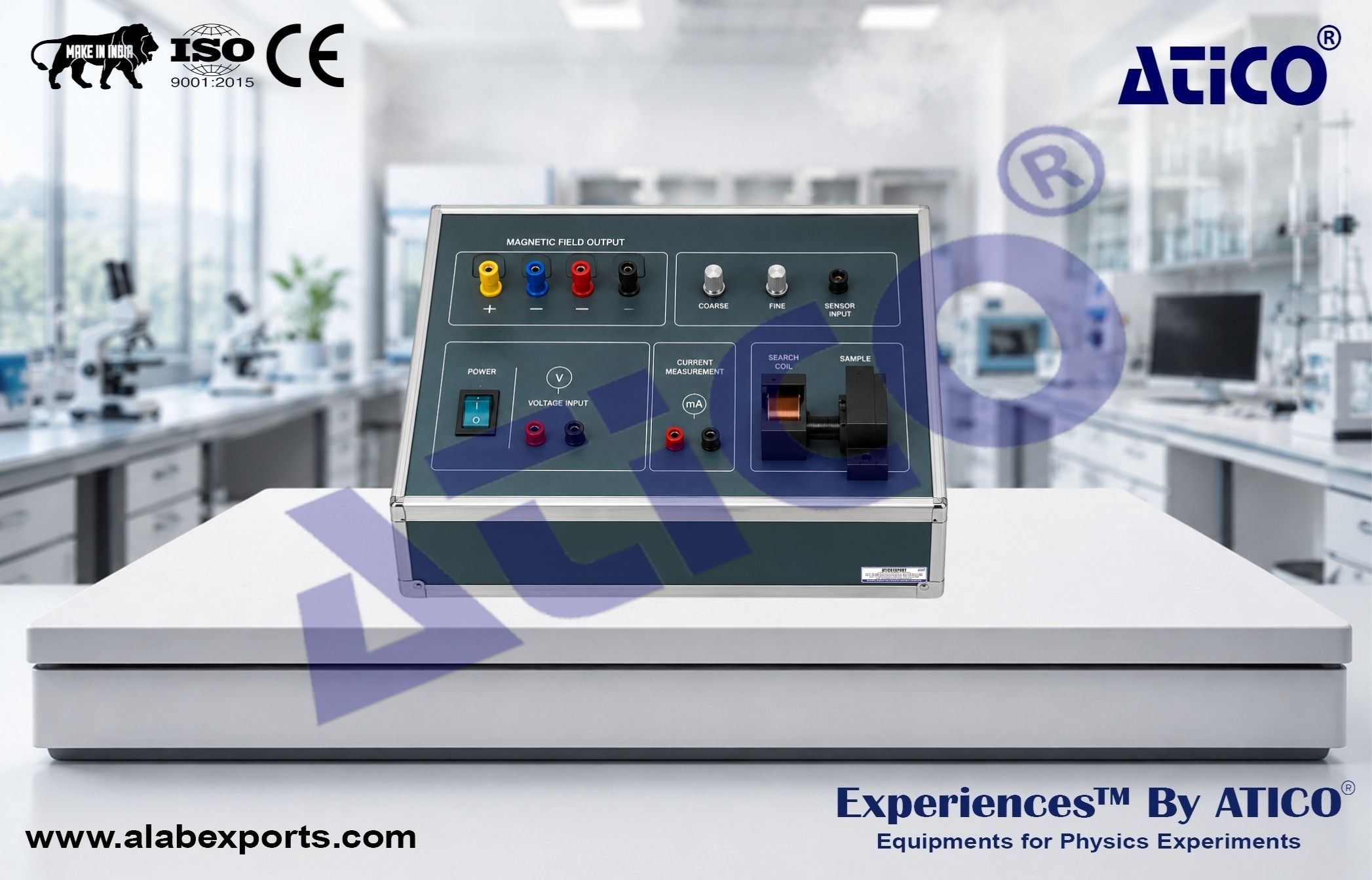 Magnetoresistive Effect Experimental Apparatus for Electromagnetism Physics Lab