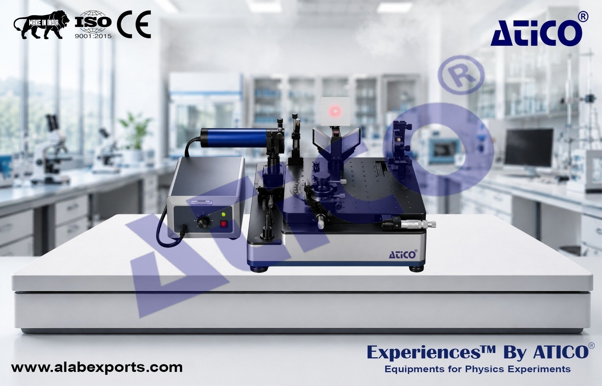 Precision Interferometer Optics Educational Kits