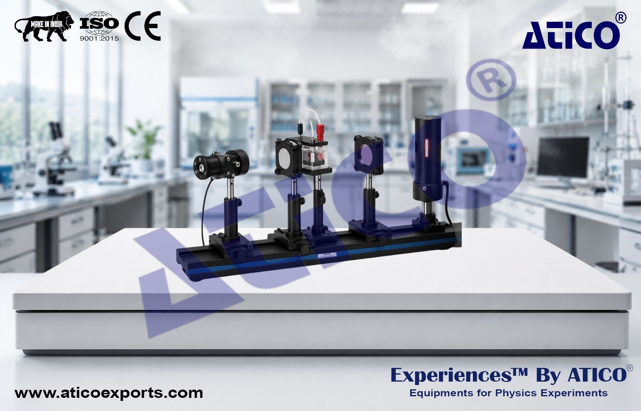 Apparatus of Ultrasonic Grating for Lasers and Photonics Physics Lab