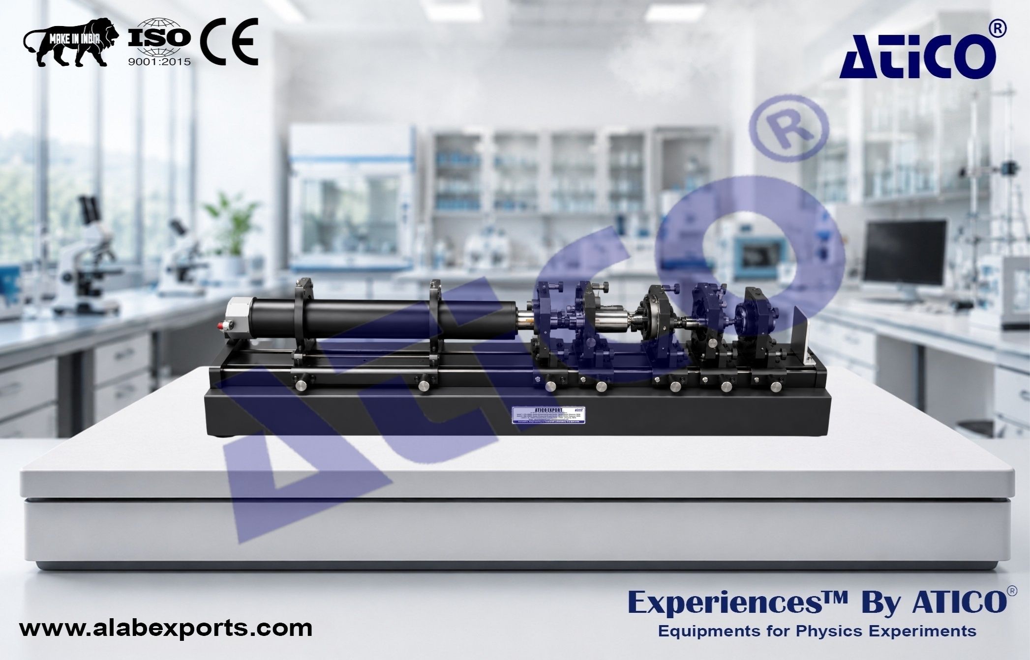 Experimental System for Electro-Optic Modulation for Lasers and Photonics Physics Lab