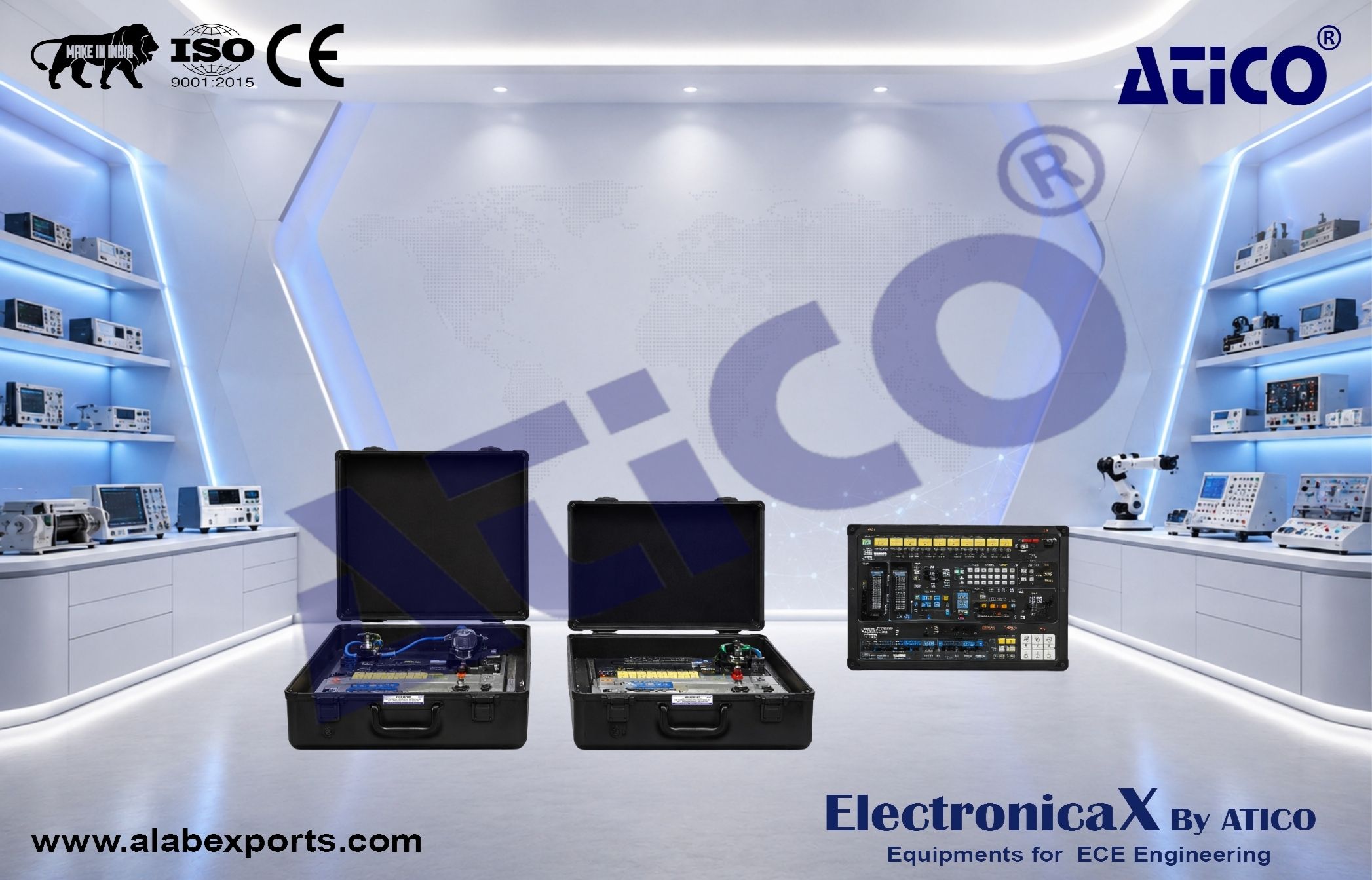 Portable Mechatronics Training System for PLC-220