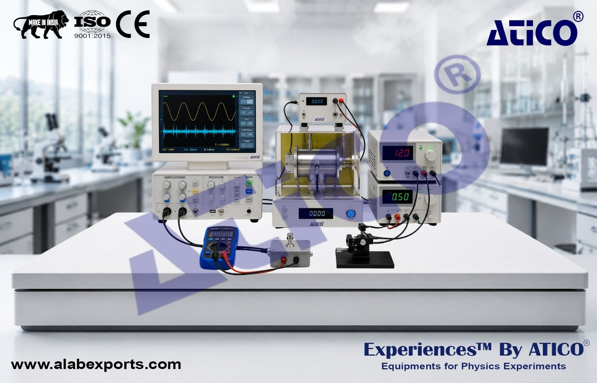 Experimental System of CW NMR Complete Model for Advanced Physics Lab