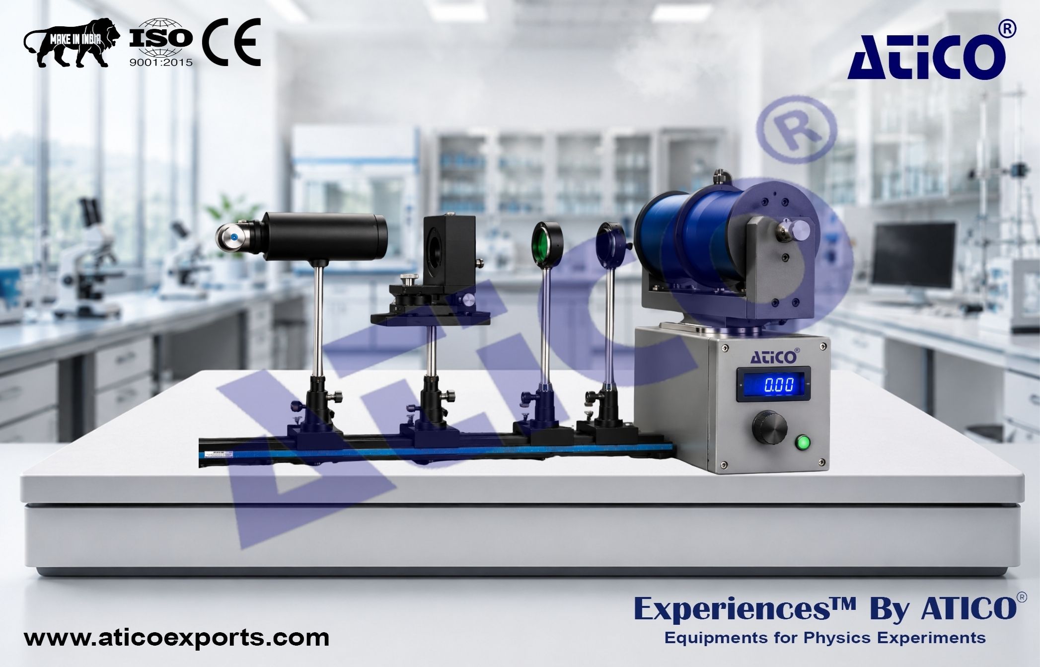 Advanced Zeeman Effect Experimental System with Electromagnet