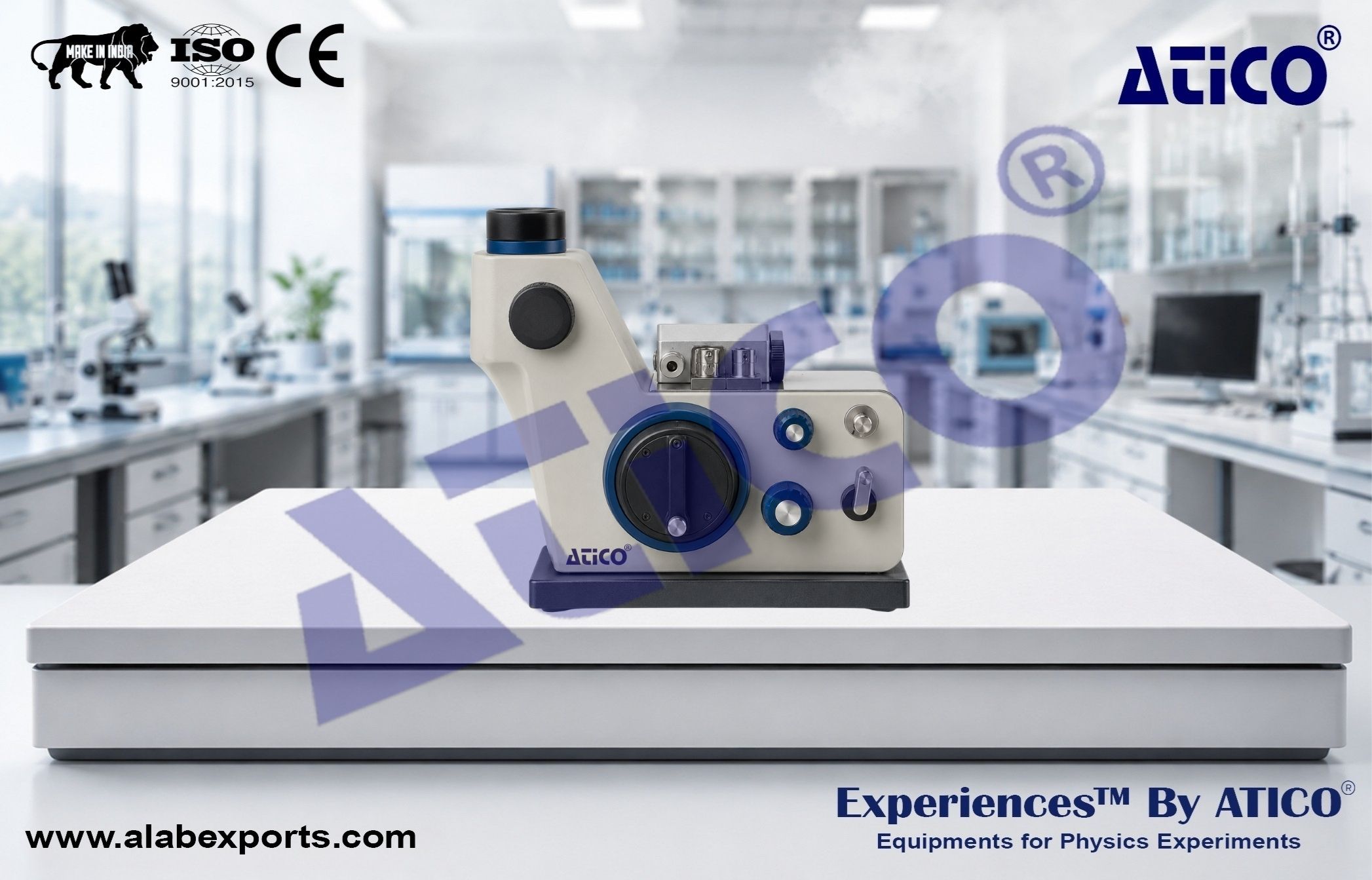 Abbe Refractometer for Spectral Physics Instruments