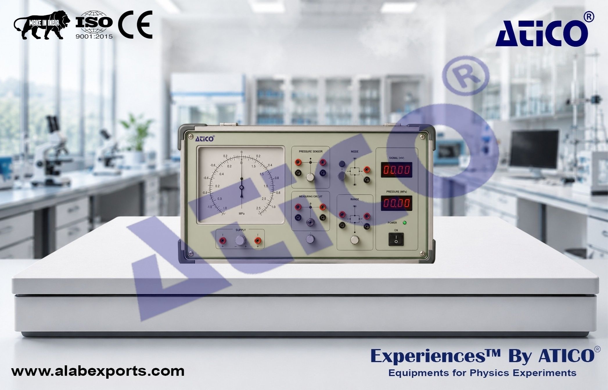 Pressure Sensor and Measurement of Heart Rate and Blood Pressure Experiments