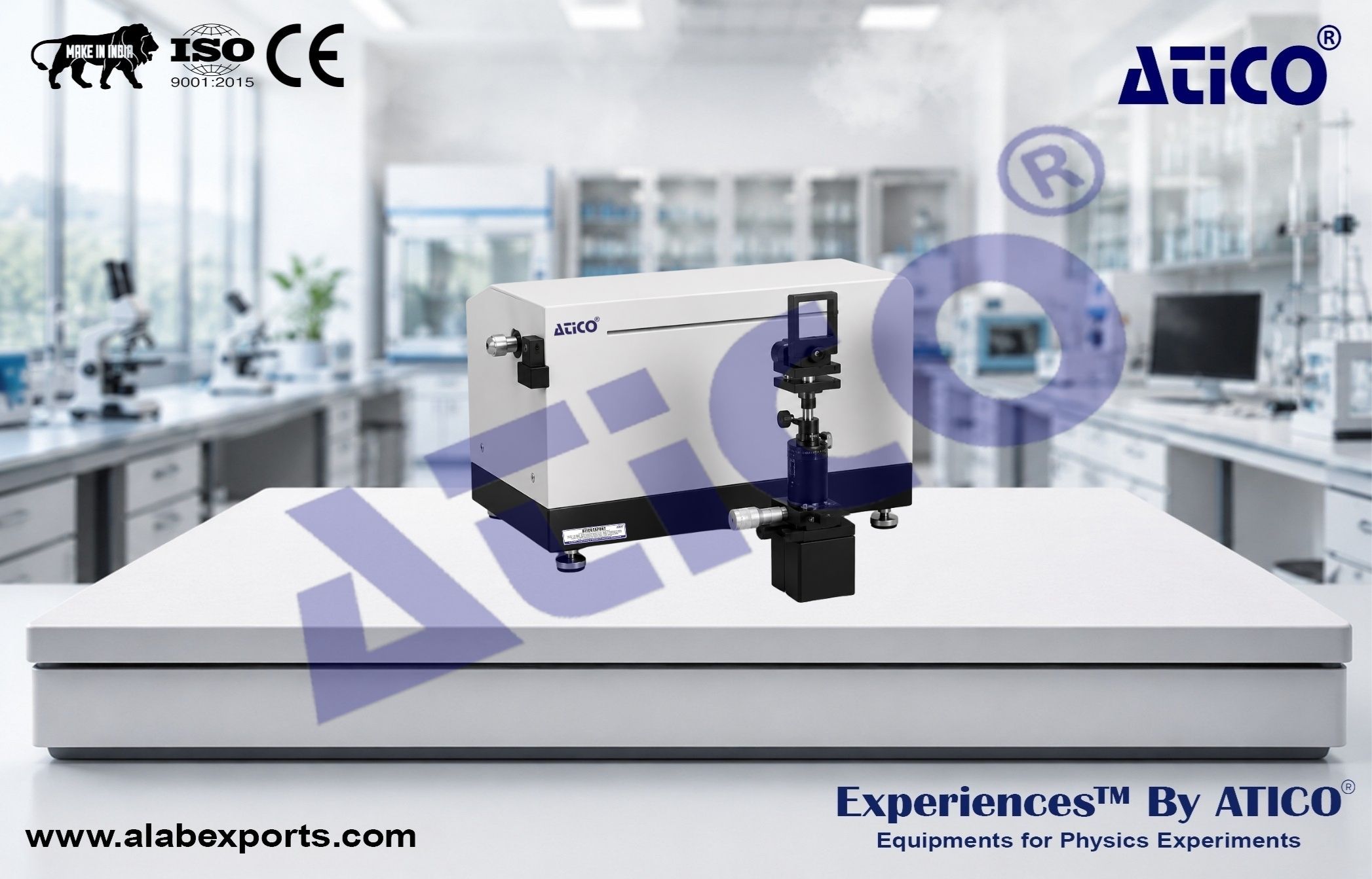 Measurement of Diffraction Intensity lab Experiment