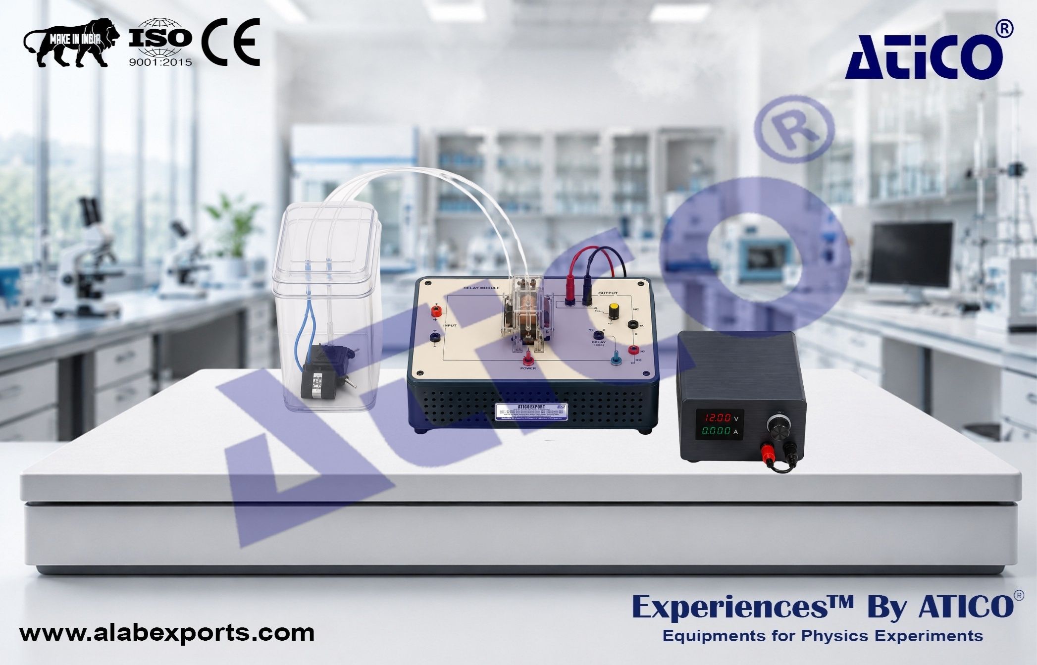 Thermoelectric Effect for Physics Carnot Efficiency Heat Engine Heat Pump Energy Seebeck Peltier Effect Lab Experiment