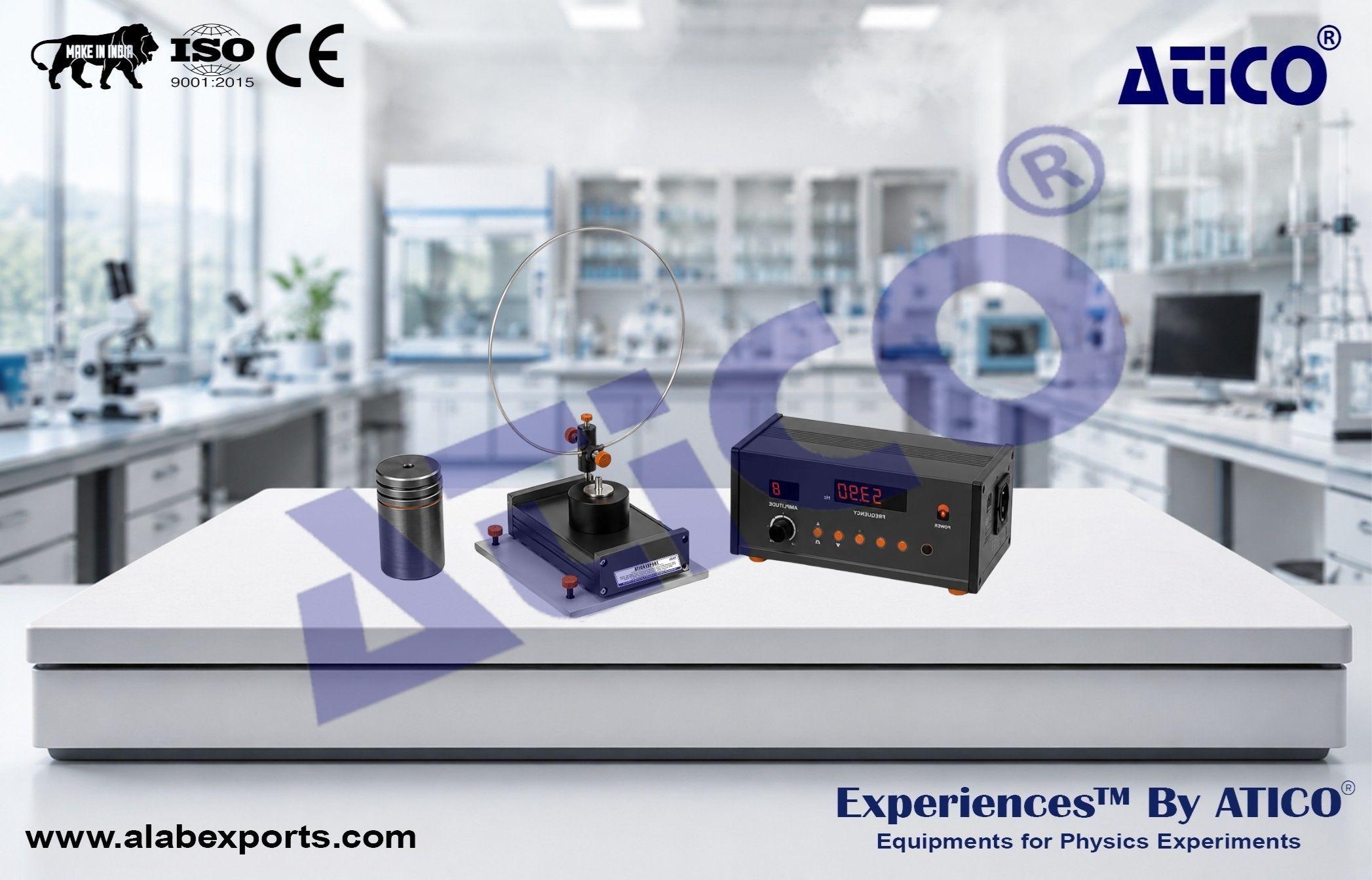 Mechanical Waves and Resonance Set for Physics Standing Wave Chladni Plates Transverse Longitudinal Oscillation Bohr Lab Experiment