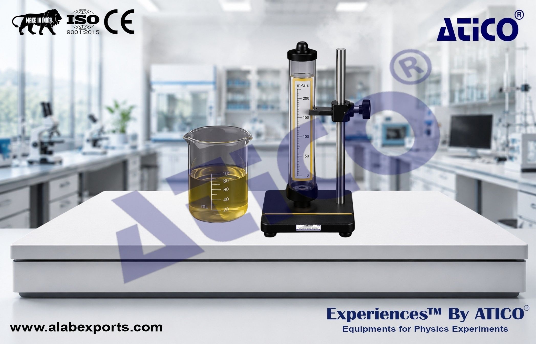 Determination of coefficient of viscosity of fluid