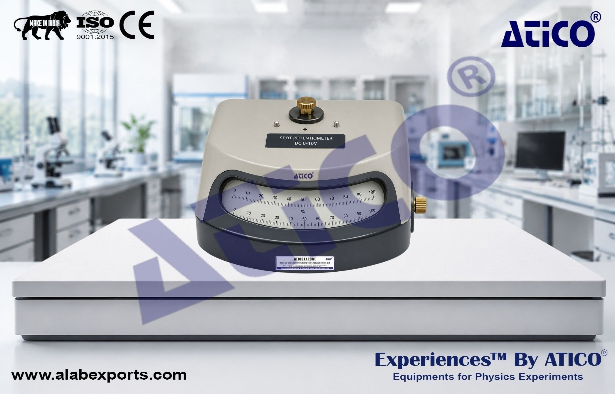 Spot Reflecting Galvanometer for Physics Lab