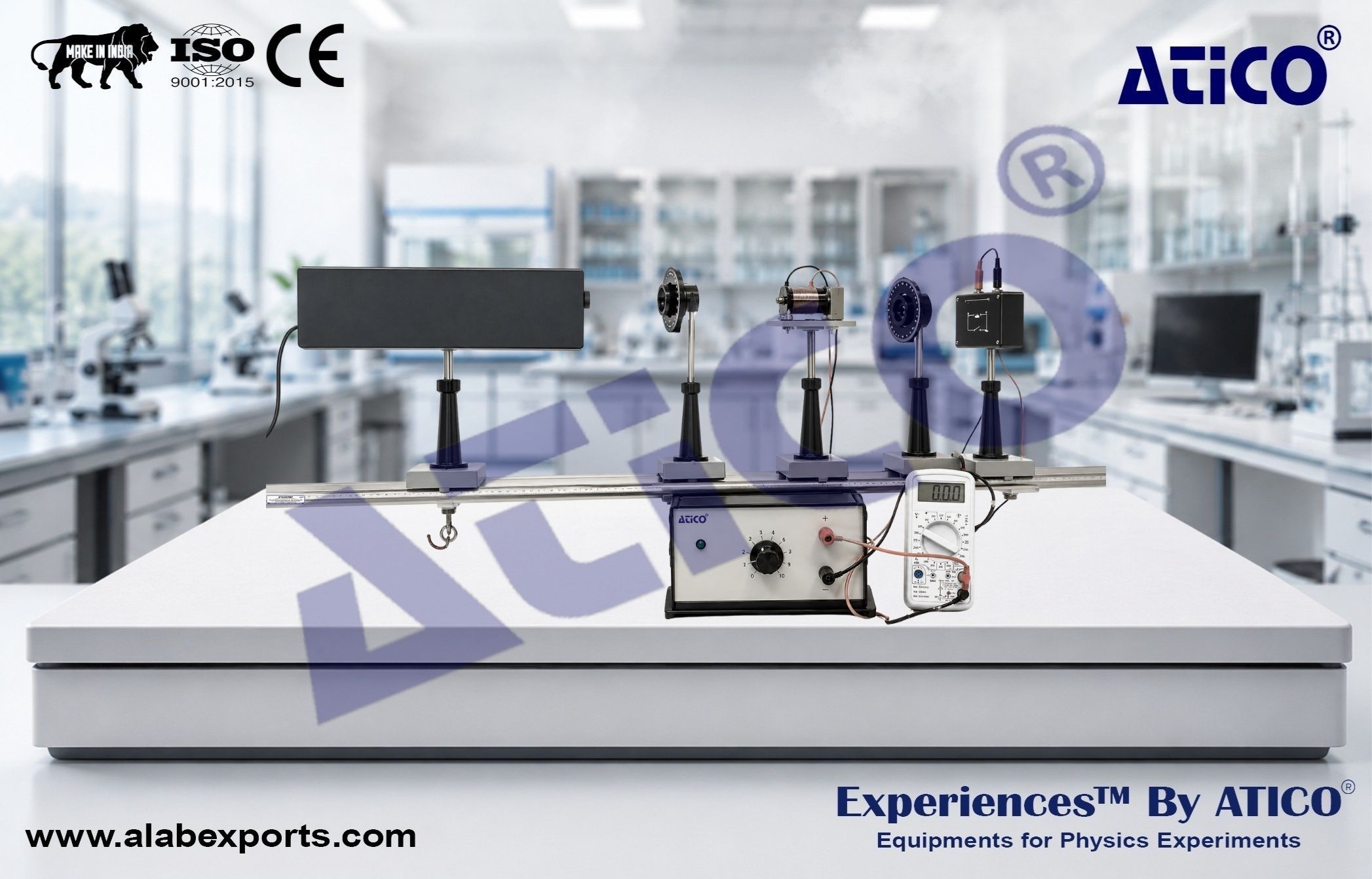To Determine the Wavelength of Diode Laser using Diffraction Grating for Physics Lab Experiments