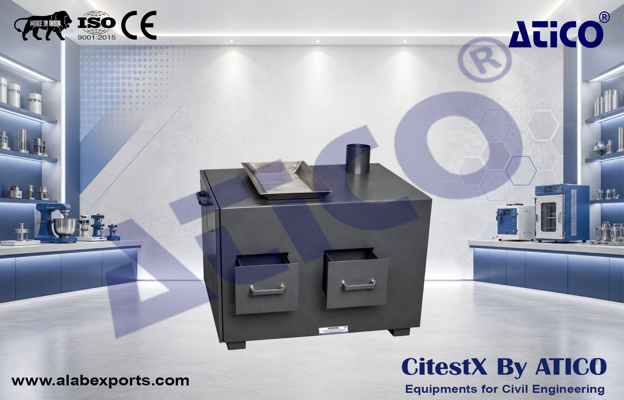 Riffle Sample Splitter