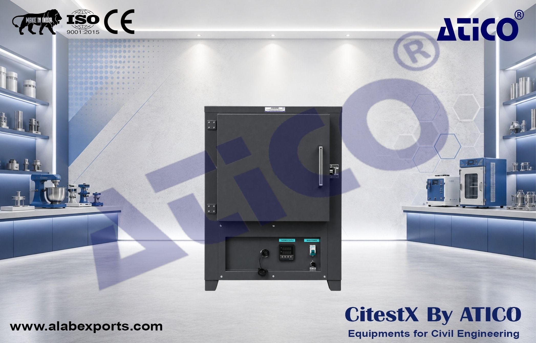 Benchtop Laboratory Muffle Furnace