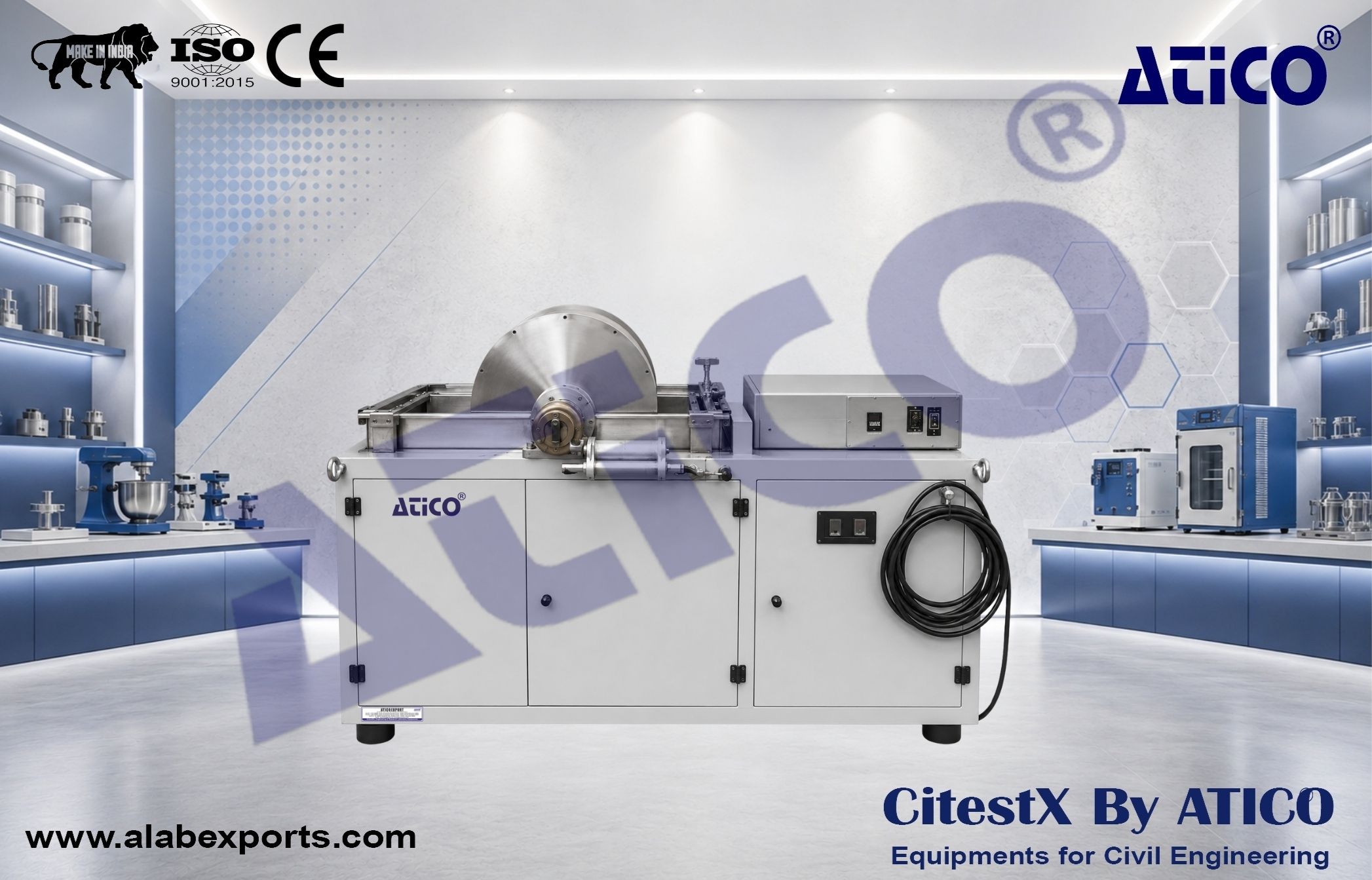 Laboratory Wet Drum Magnetic Separator (Low Intensity)