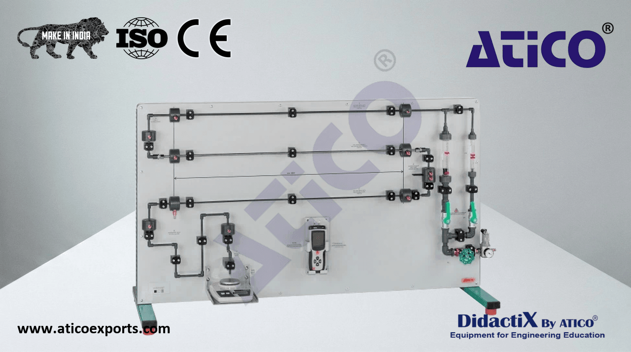 Air flow in pipes and pipe elements