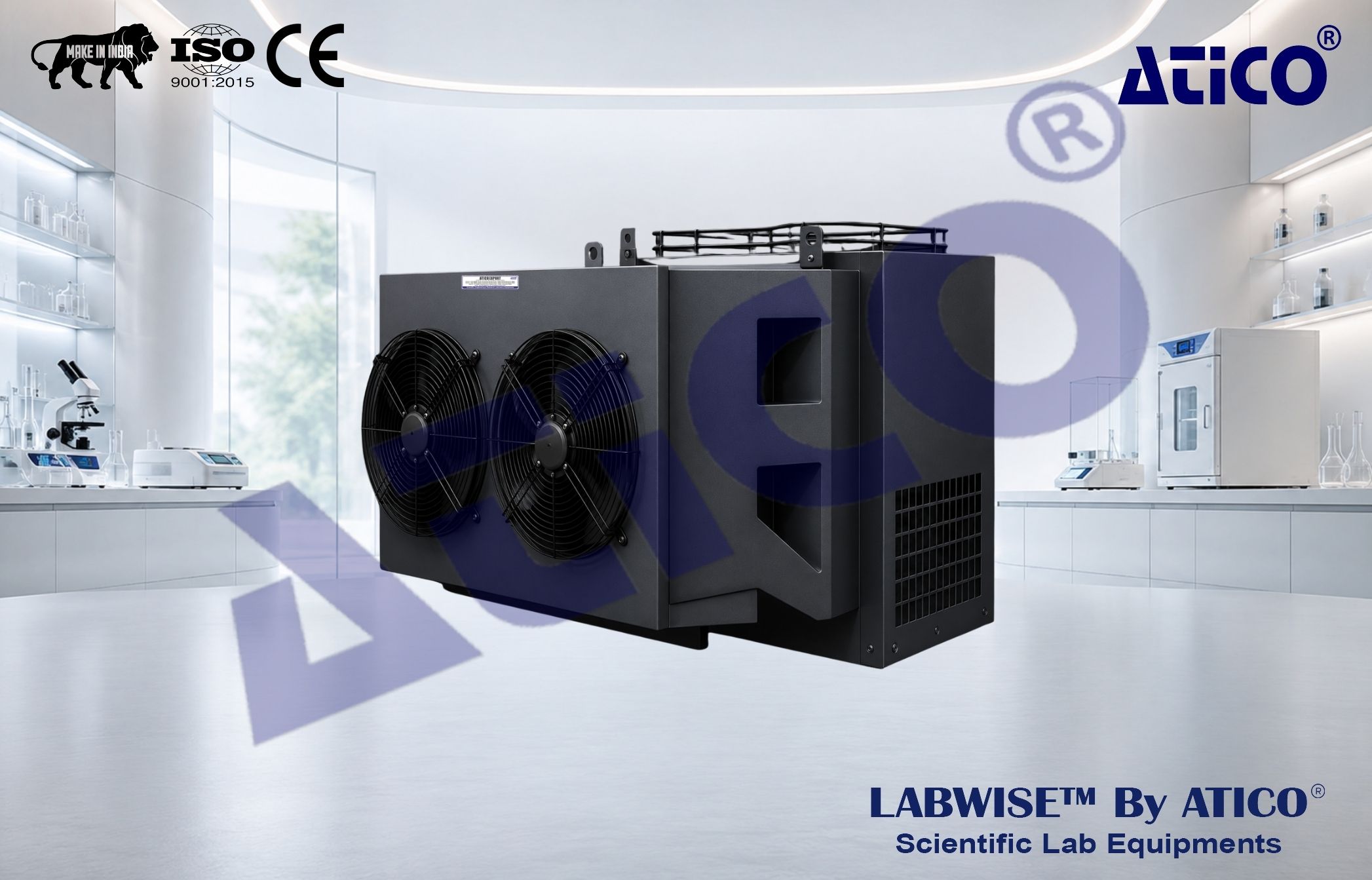 Wall mounted One piece Intelligent Cold Room Unit ALB135
