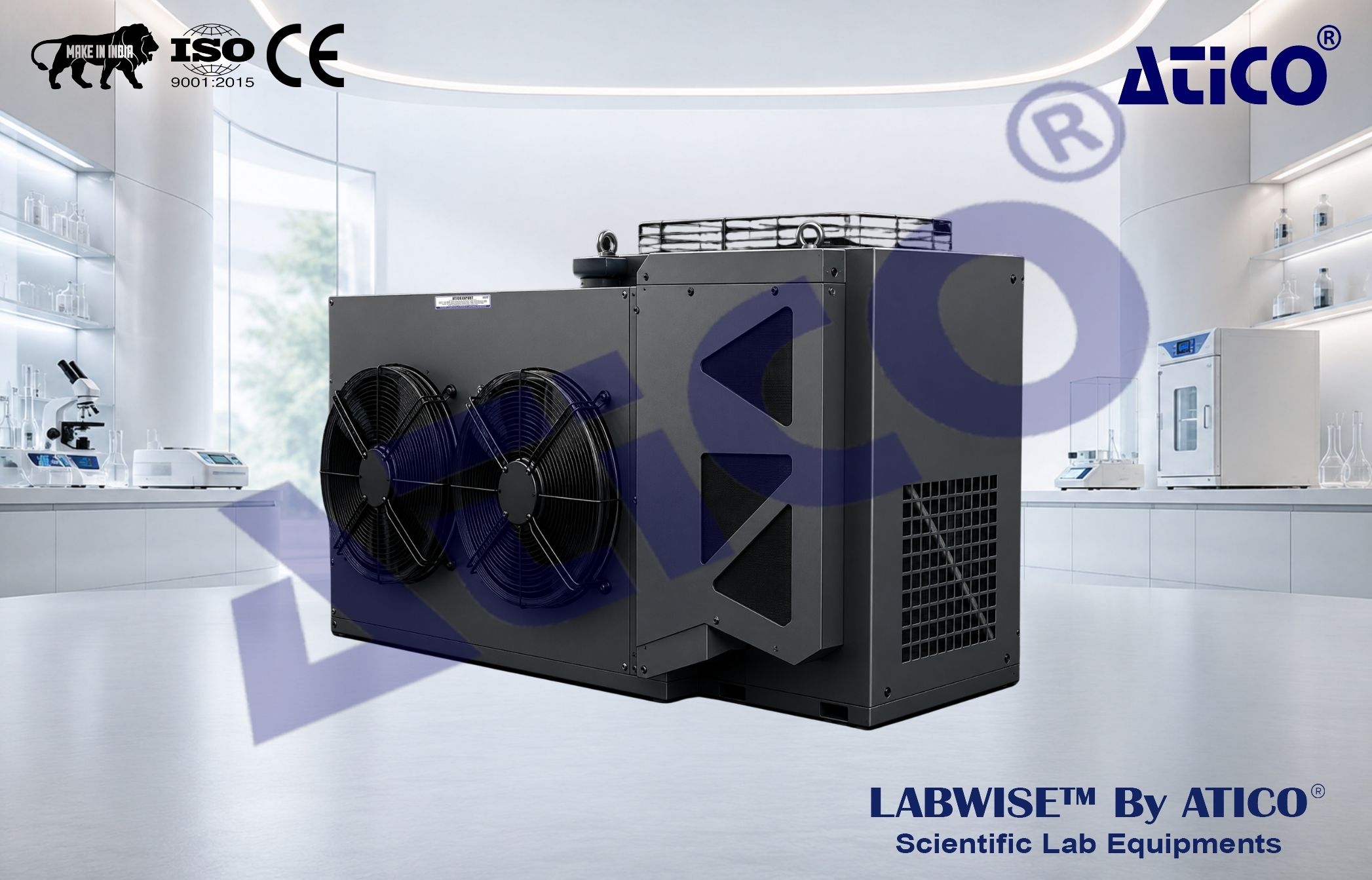 Wall mounted One piece Intelligent Cold Room Unit ALB160