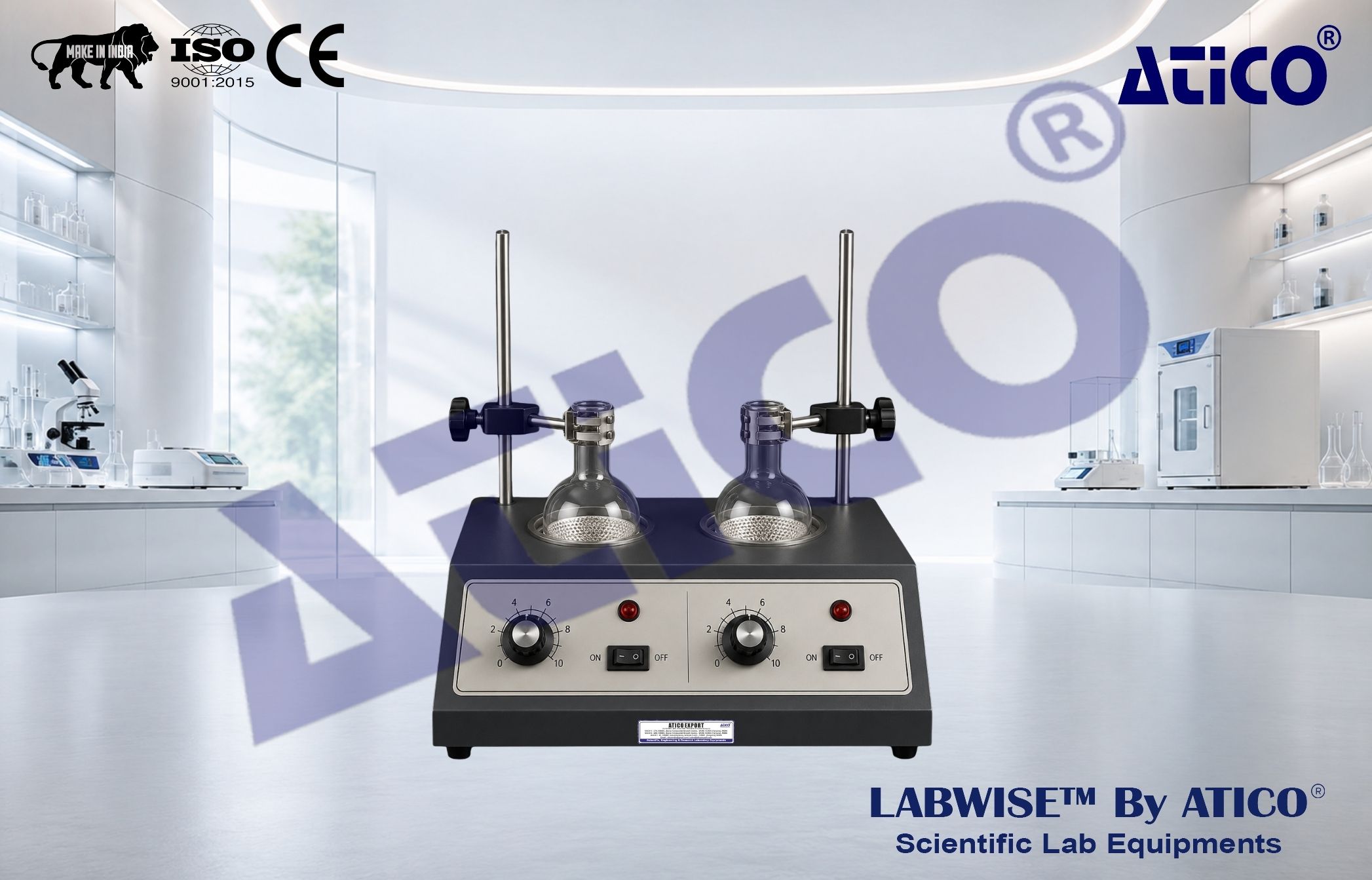 Analog 2-Position Heating Mantle ALB452