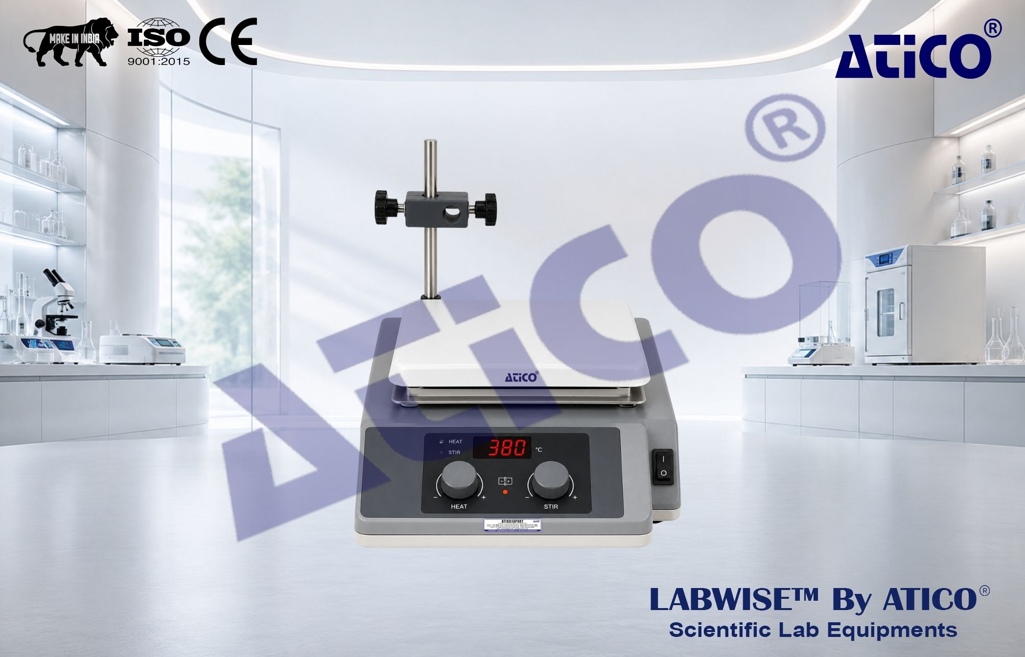 Analog Hotplate Stirrer ALB467