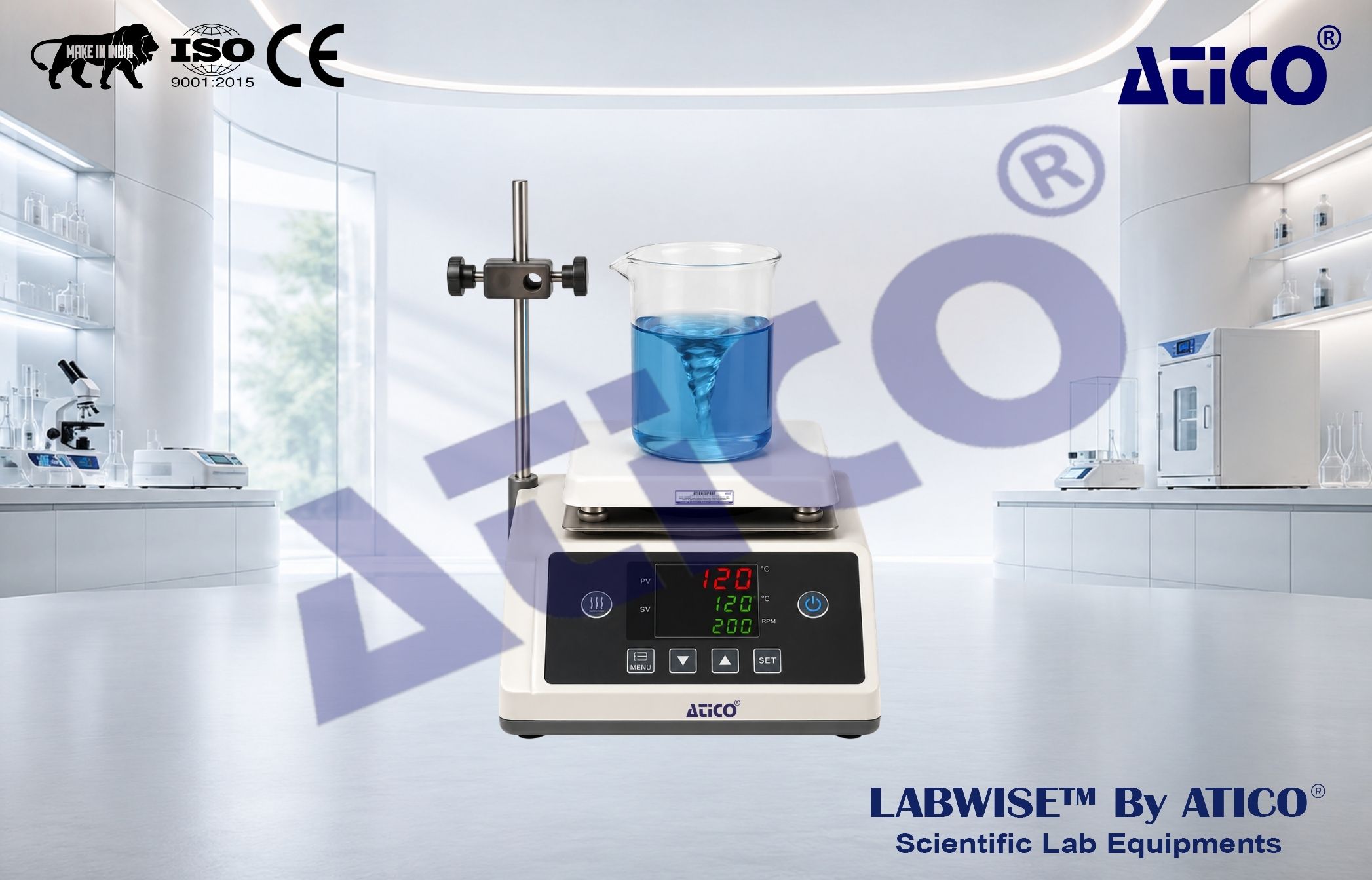 Hotplate Stirrer with Timer ALB474