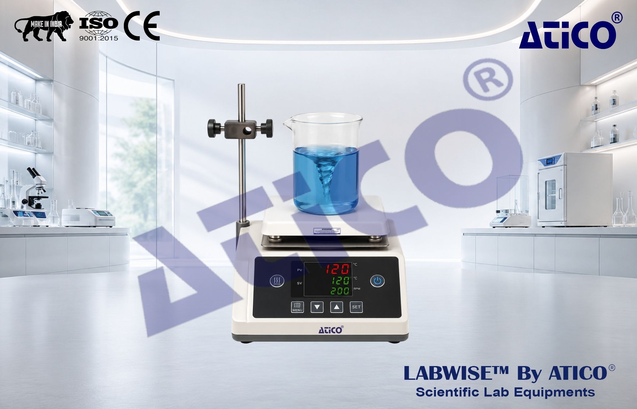Hotplate Stirrer with Timer ALB475