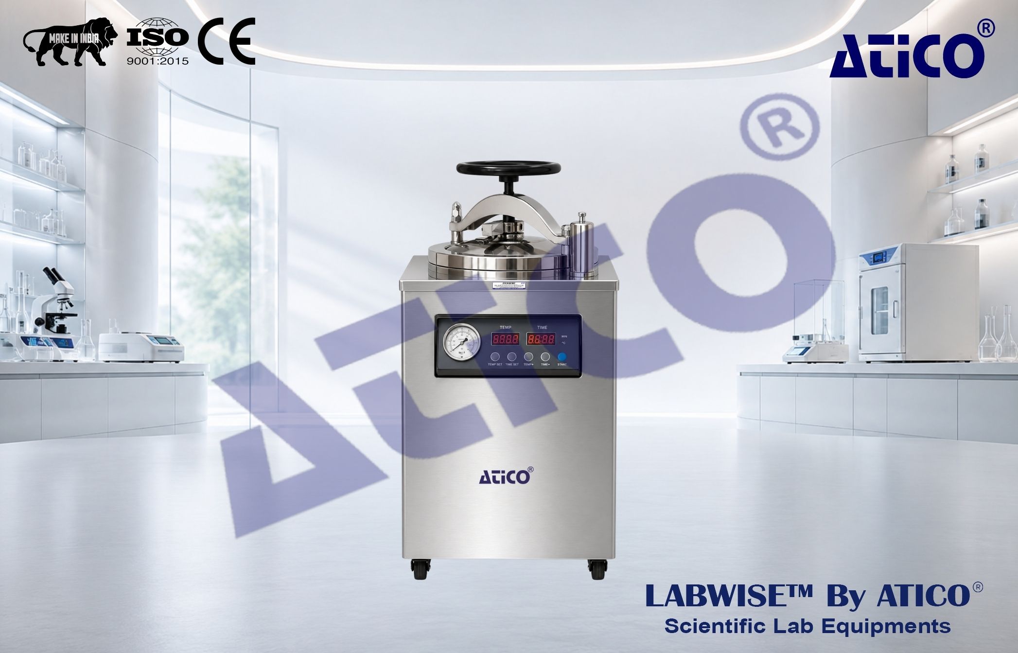 Automatic Steel Autoclave ALB570