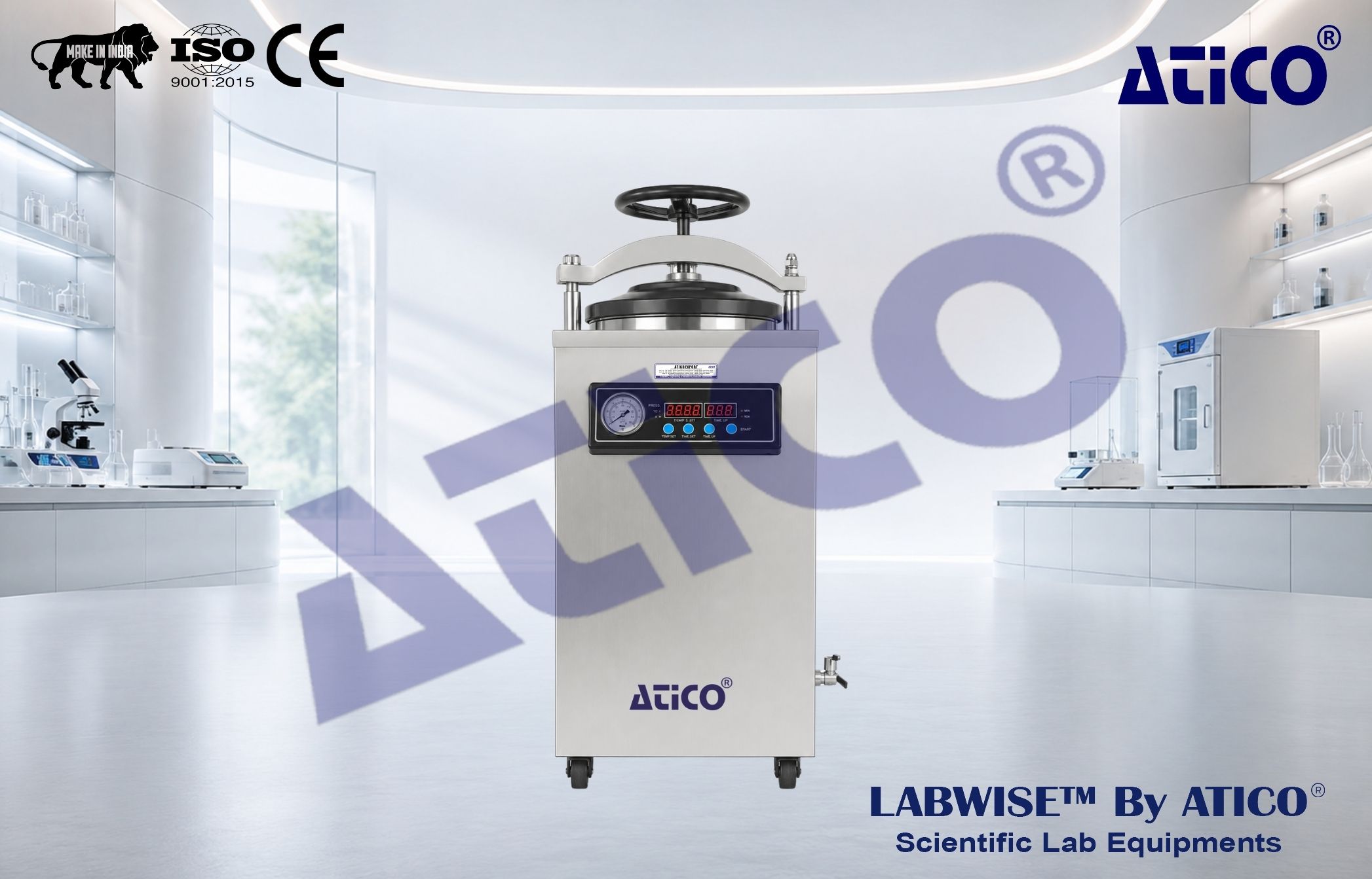 Automatic Steel Autoclave ALB597