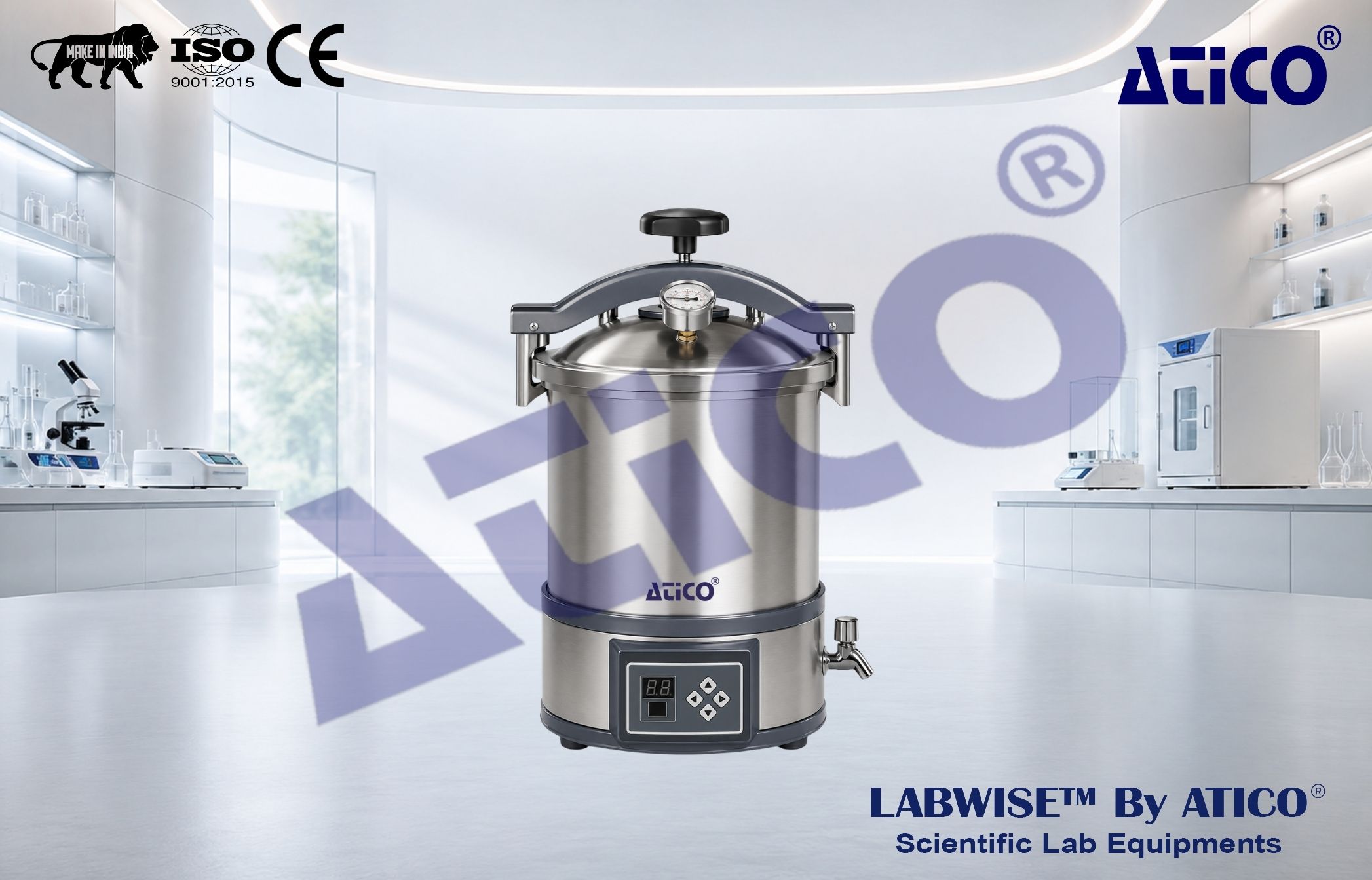 Portable Steel Autoclave ALB643