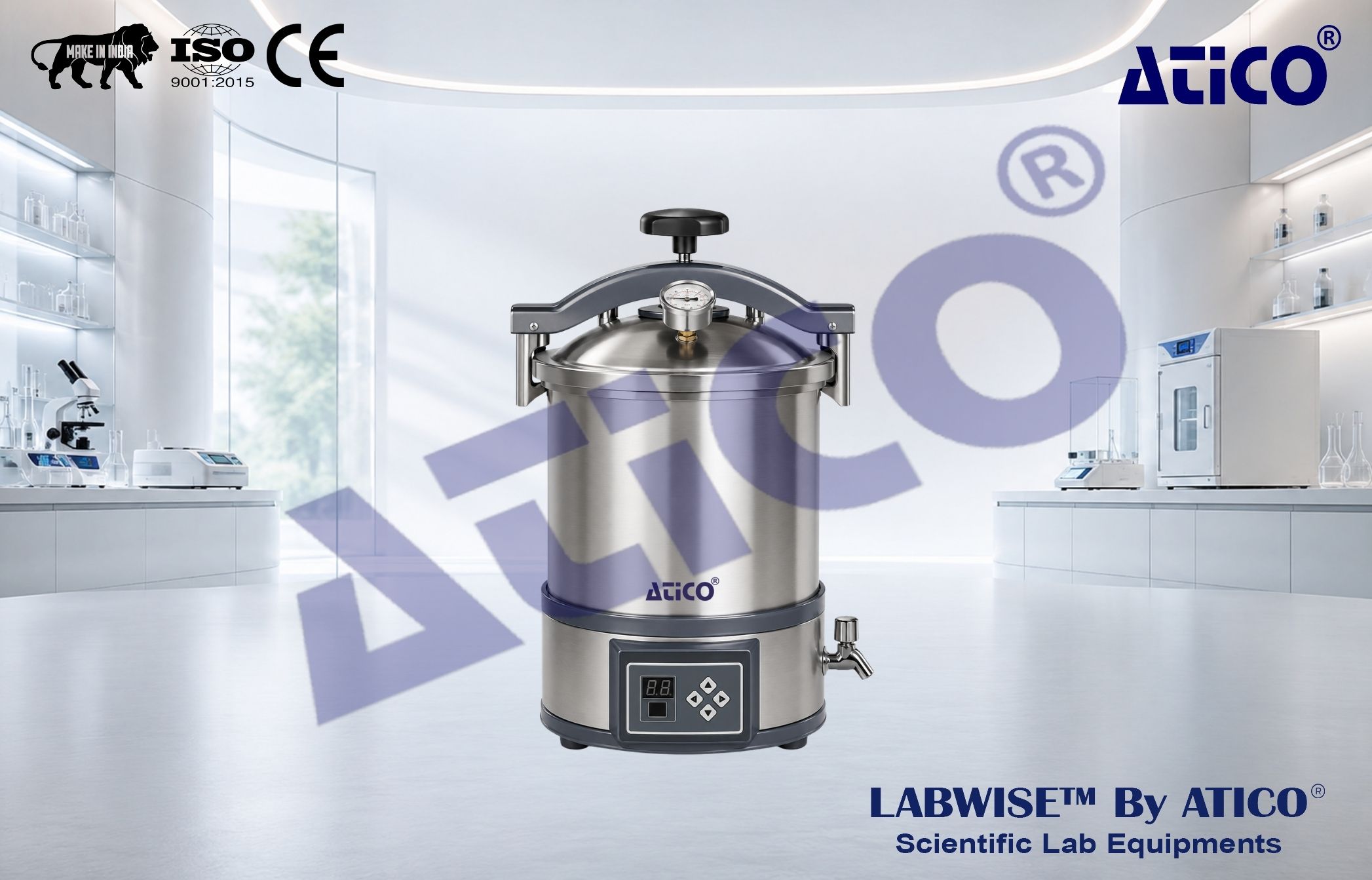 Portable Steel Autoclave ALB644