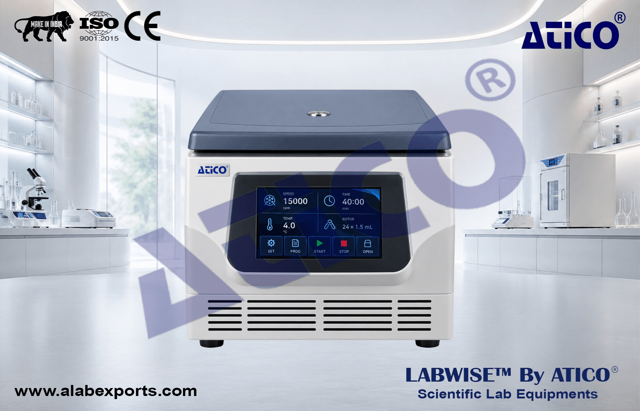 High Speed Refrigerated Centrifuge ALB760