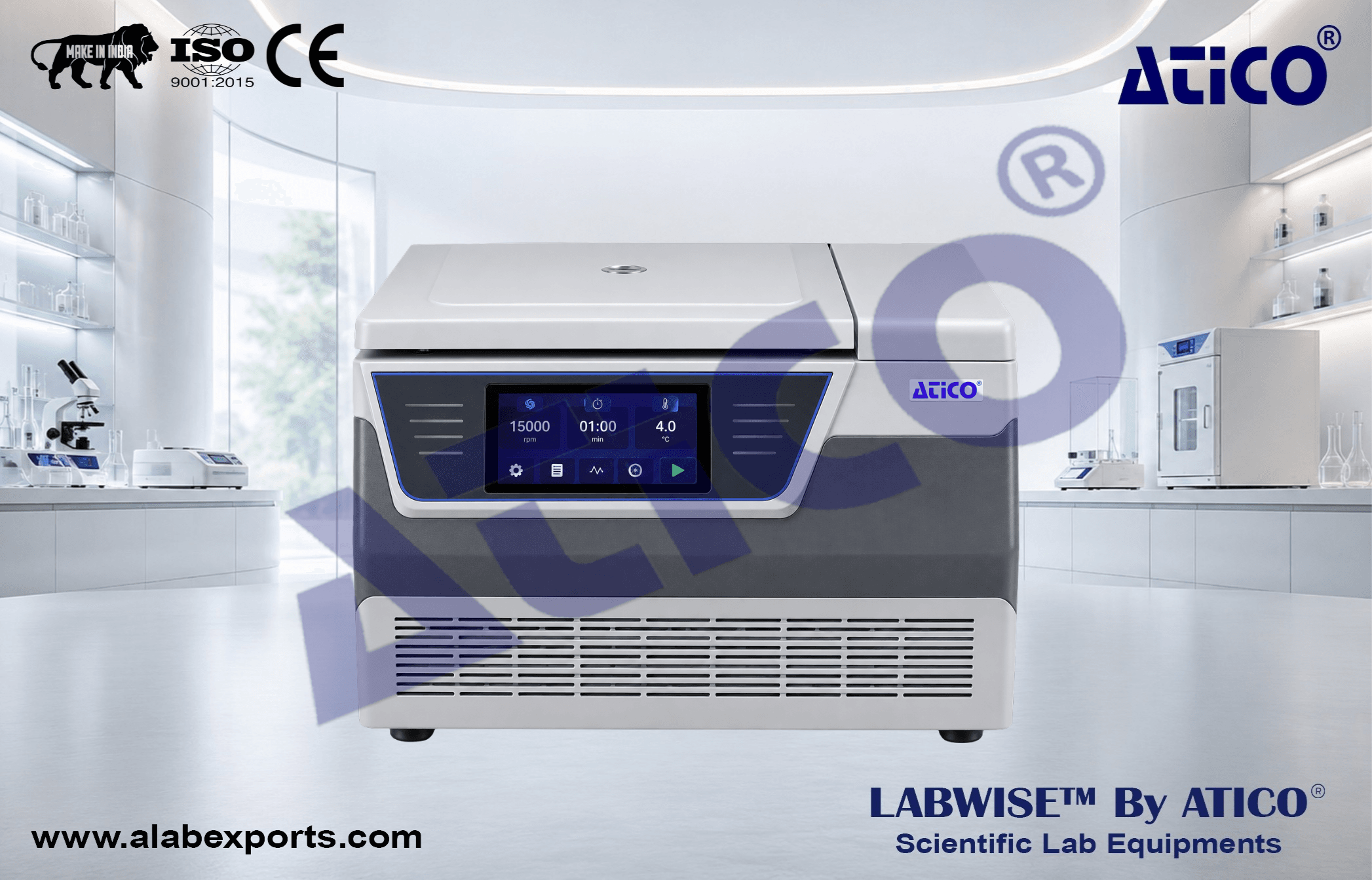 Low Speed Refrigerated Centrifuge ALB782