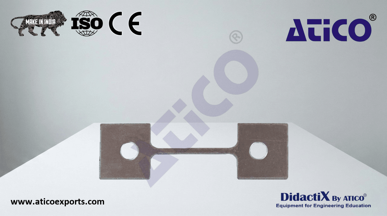 ALUMINIUM SPECIMEN FOR TENSILE TESTER