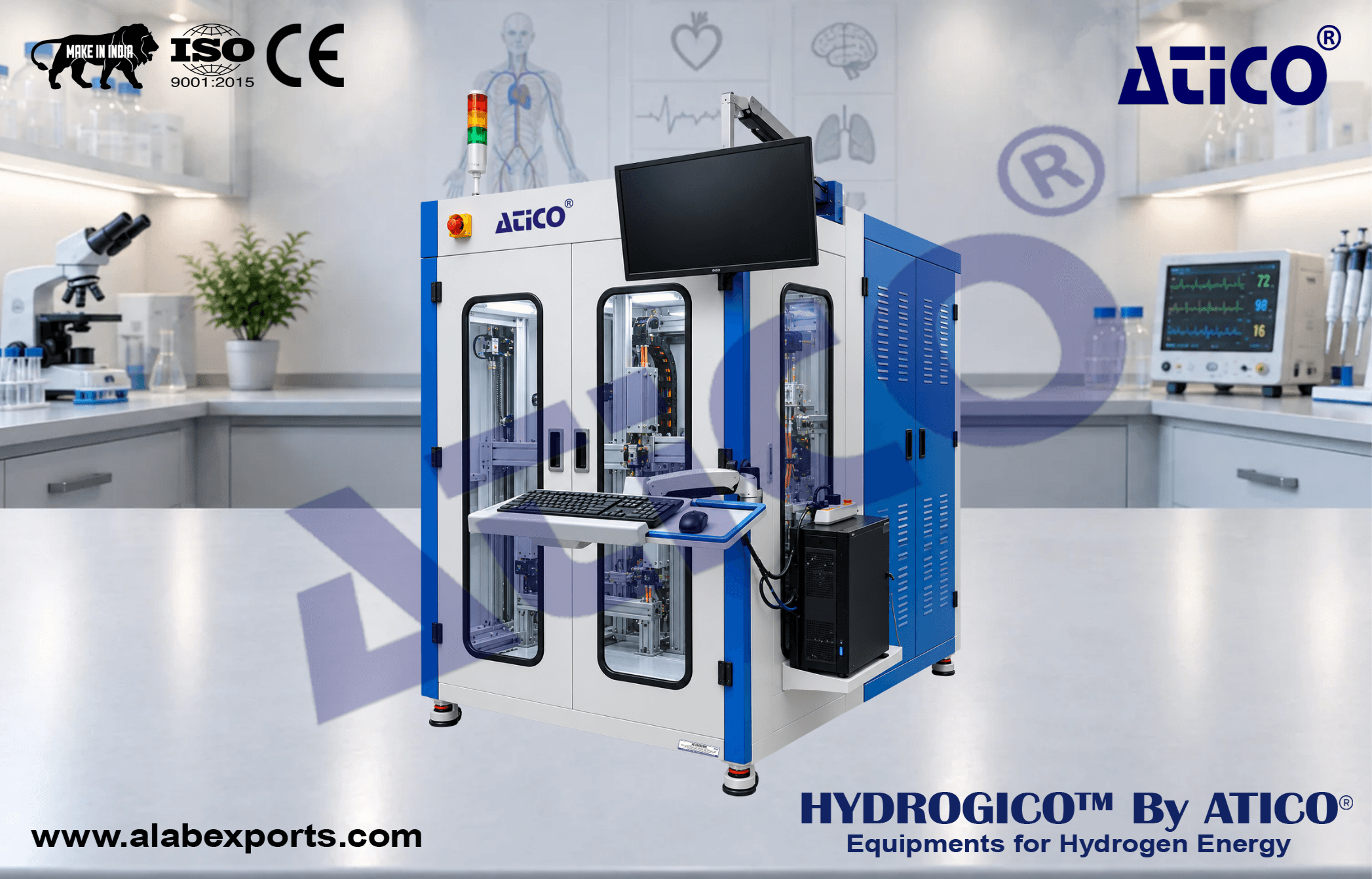 Stack Test Station 1100KW For Hydrogen Energy Equipments