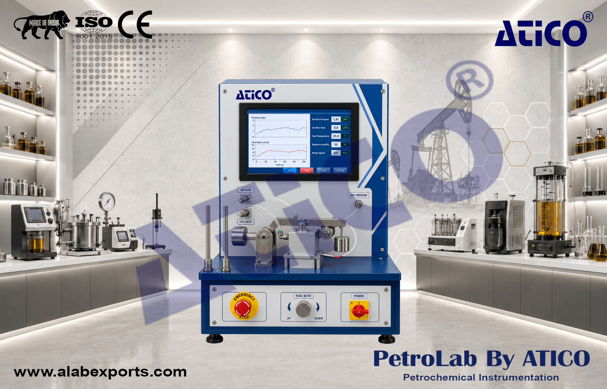 Abel Closed Cup Flash Point Tester for Oil Fuel and Petroleum Testing Instruments