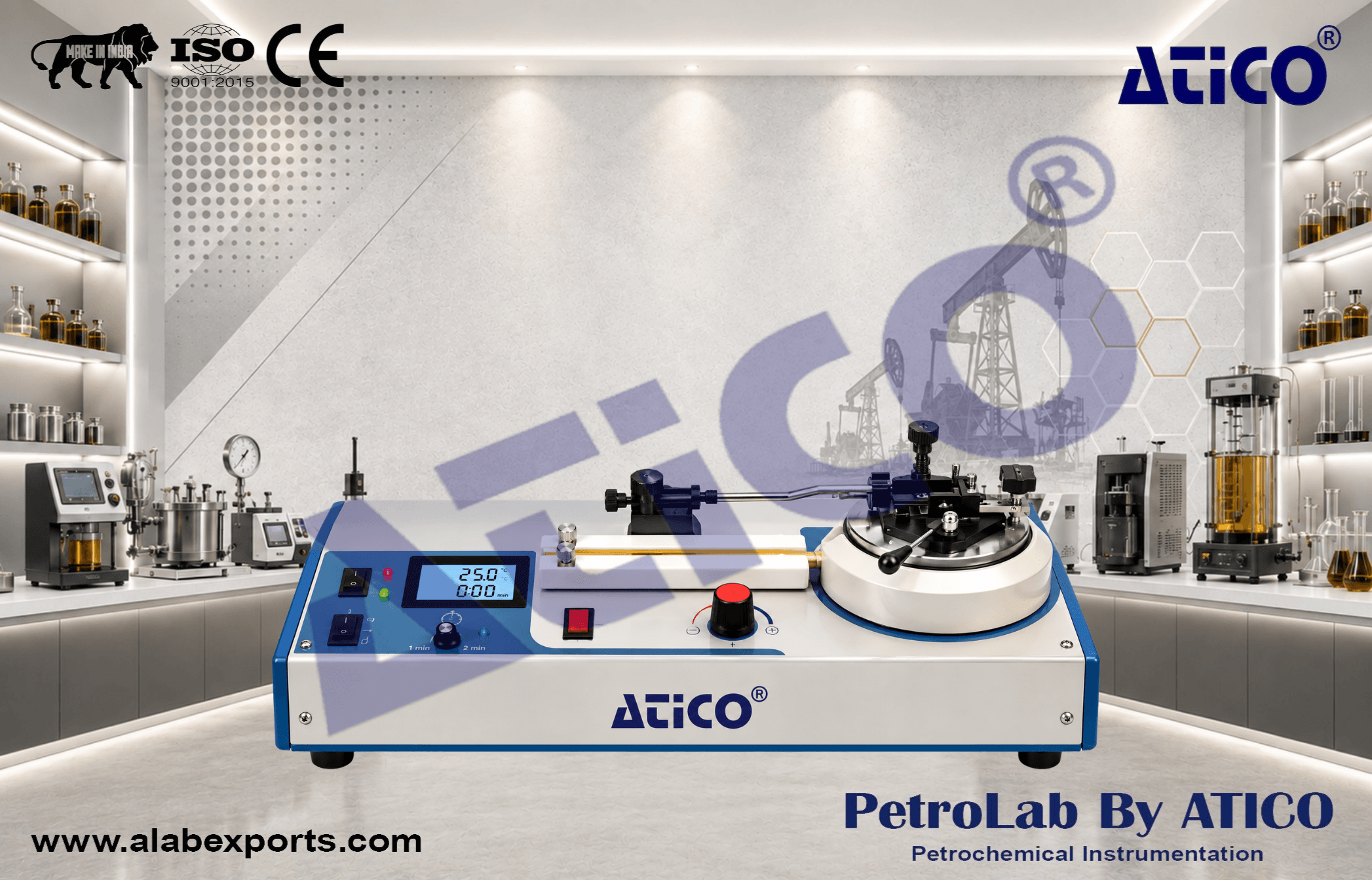 Rapid Flash Tester Closed Cup for Oil Fuel and Petroleum Testing Instruments