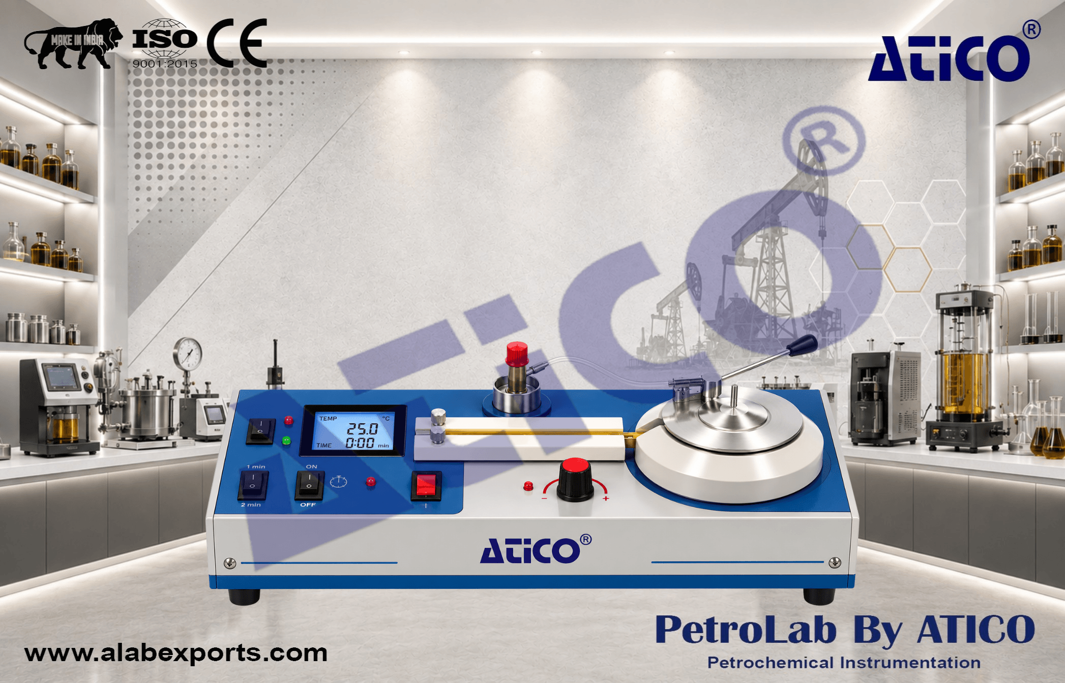 Rapid Flash Tester Open Cup for Oil Fuel and Petroleum Testing Instruments