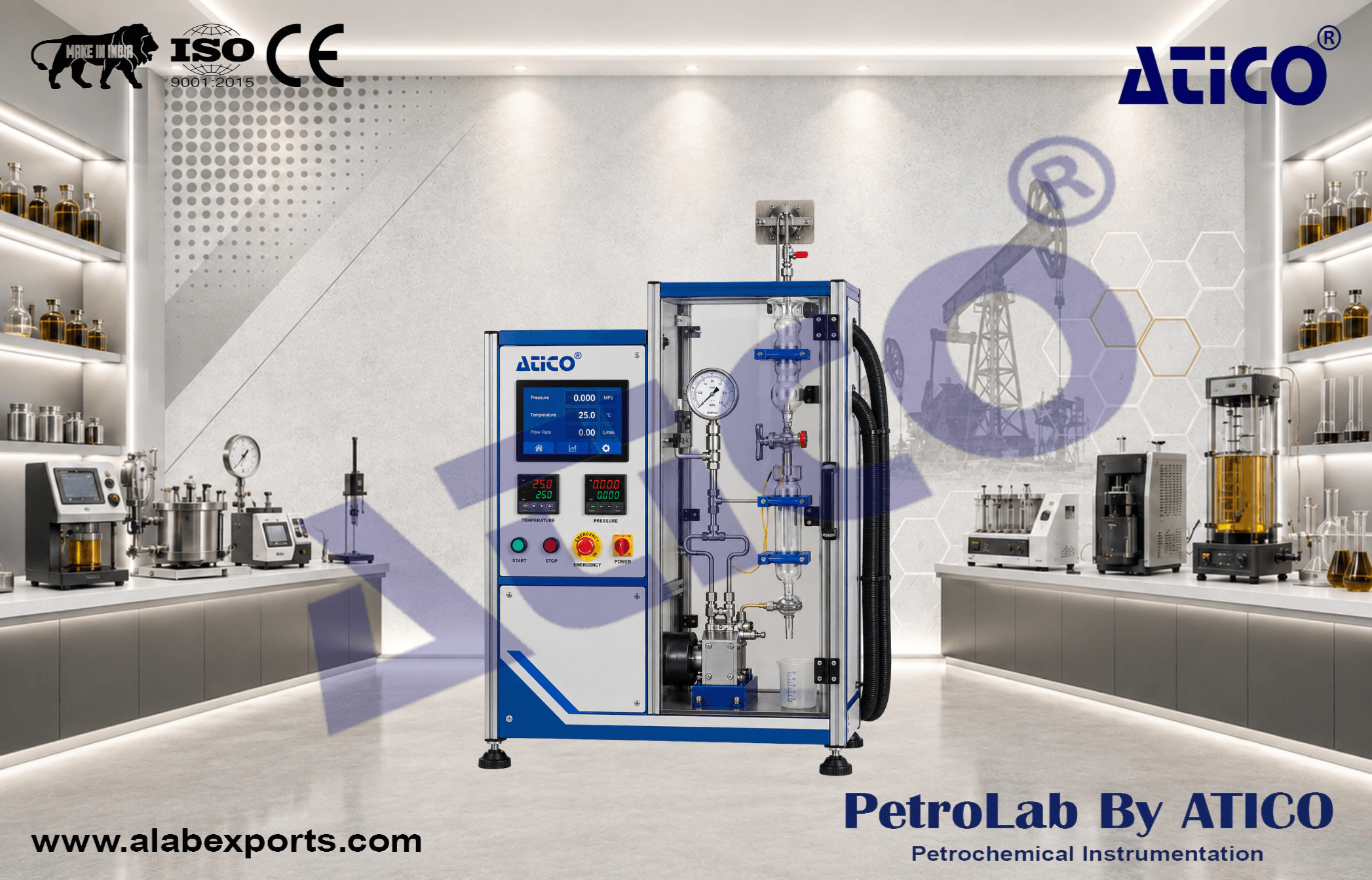 Shear Stability Tester for Oil Fuel and Petroleum Testing Instruments