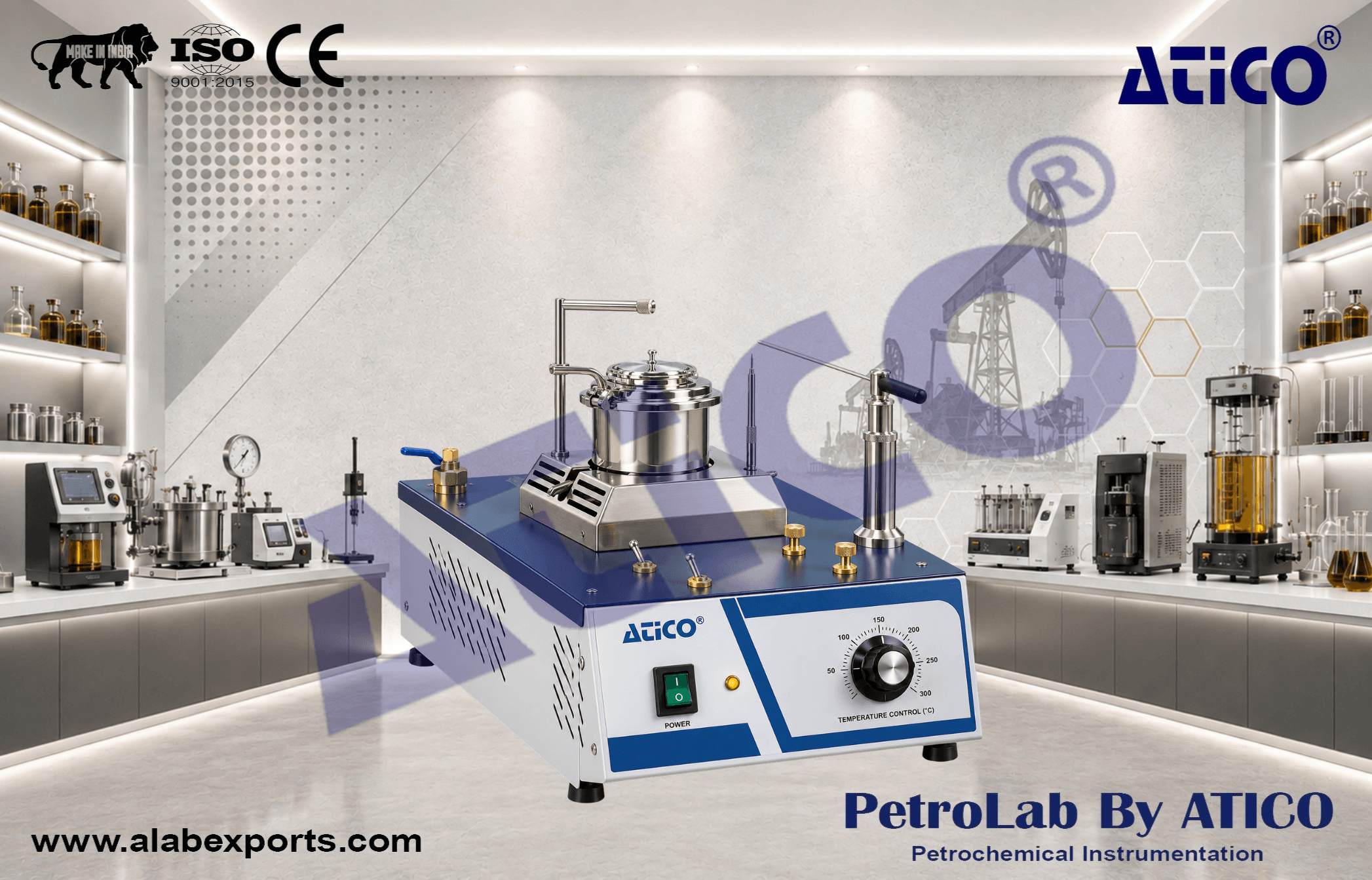 Tag Open Cup Flash Tester for Oil Fuel and Petroleum Testing Instruments