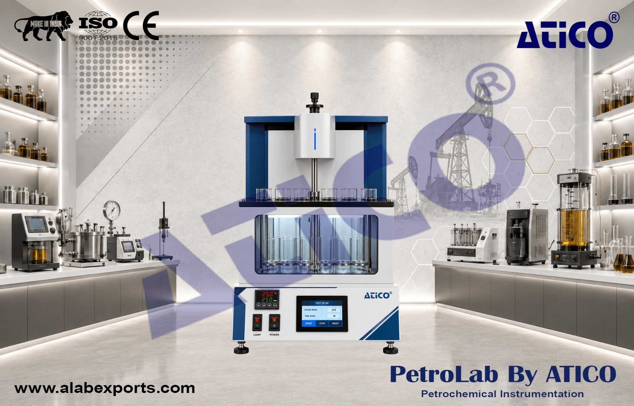 Water Separability Tester for Oil Fuel and Petroleum Testing Instruments
