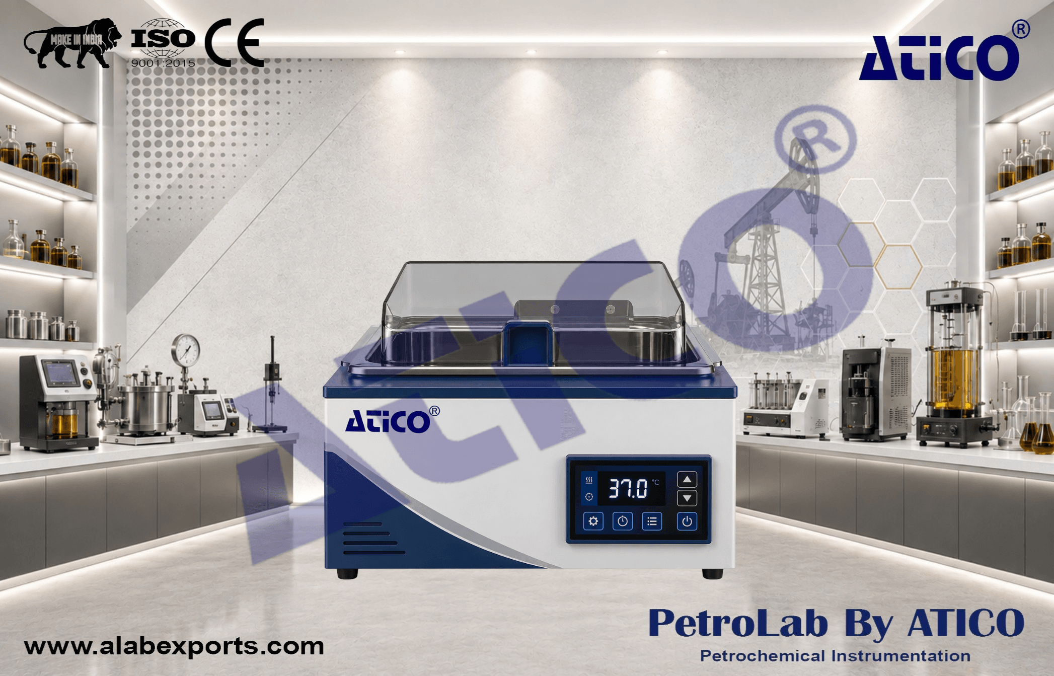 Constant Temperature Water Bath for Oil Fuel and Petroleum Testing Instruments